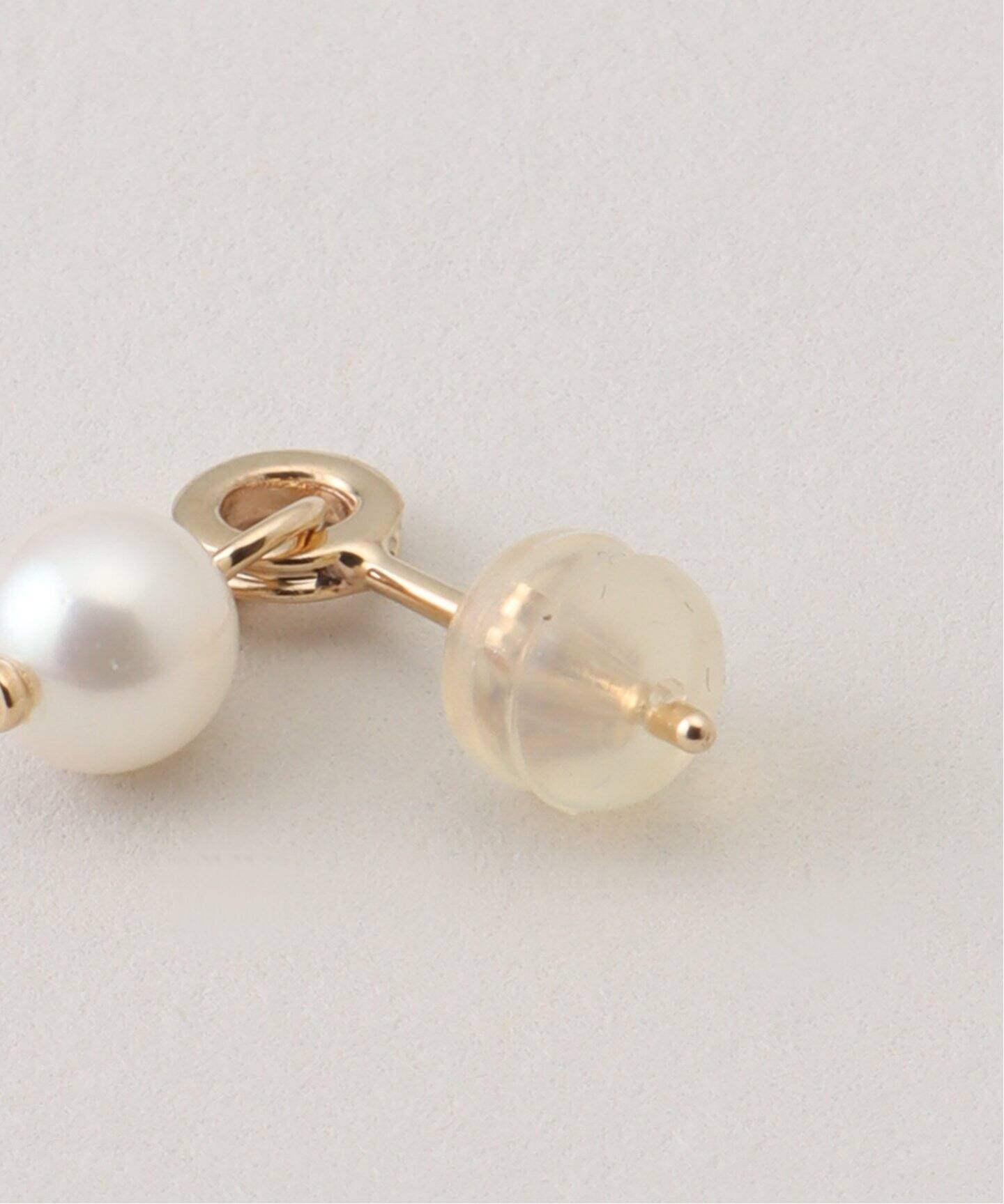 HIROTAKA/ヒロタカ】Mini Beluga Pearl Earring：ピアス（片耳用 