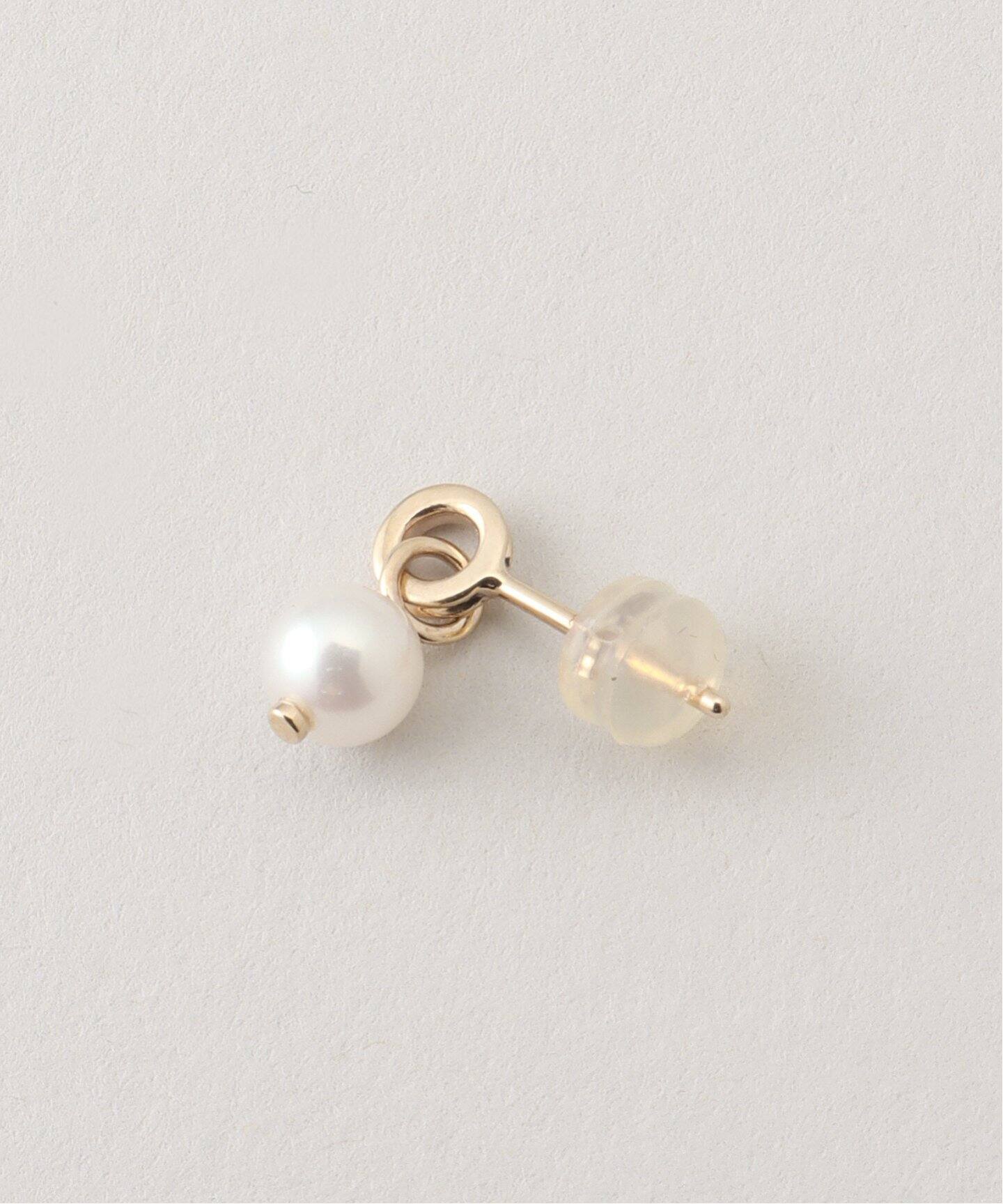HIROTAKA/ヒロタカ】Mini Beluga Pearl Earring：ピアス（片耳用 
