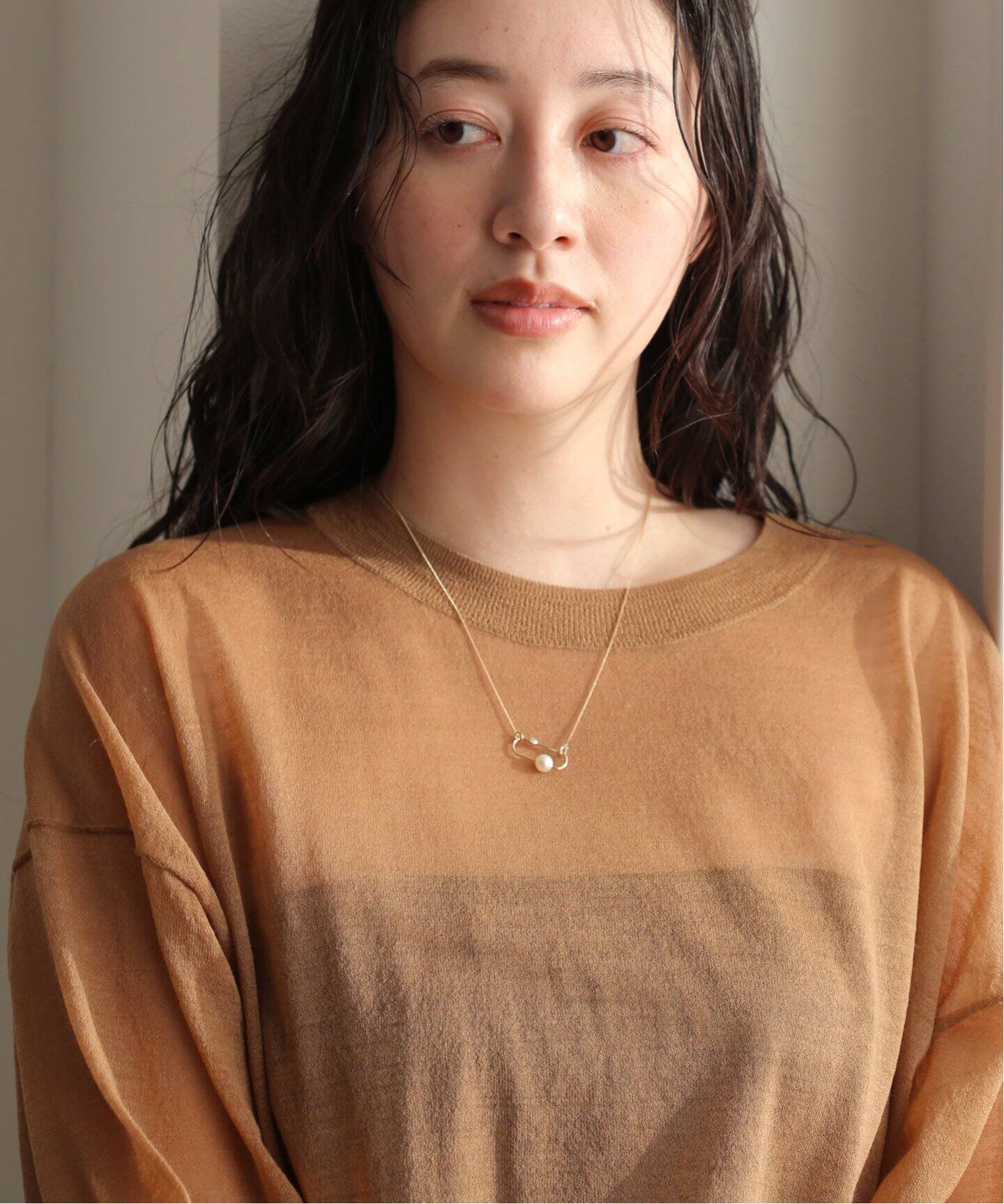 HIROTAKA/ヒロタカ】Joan Miro Diamond Pearl Necklac：ネックレス  