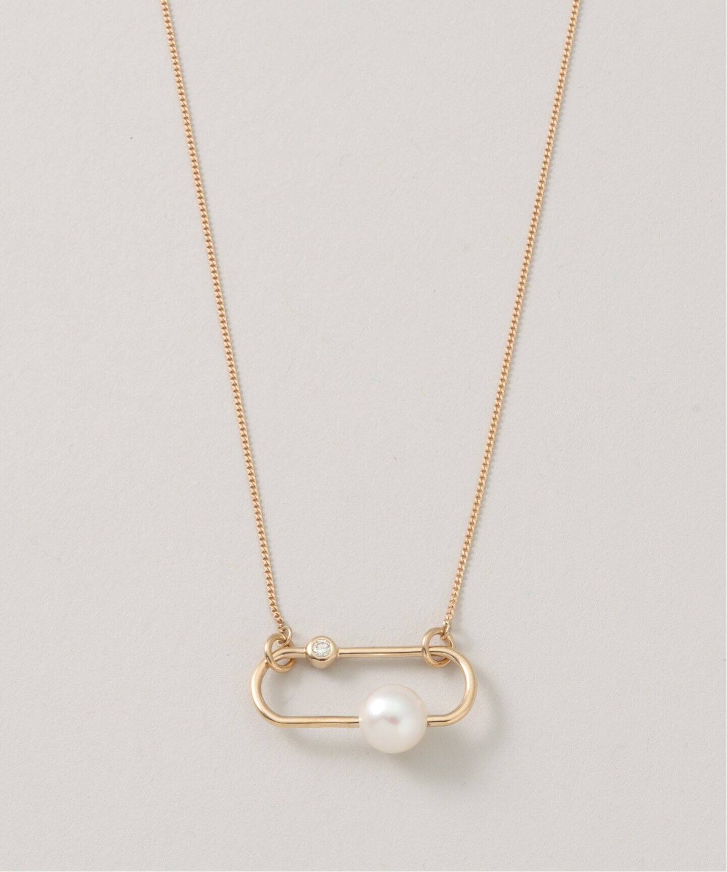 HIROTAKA/ヒロタカ】Joan Miro Diamond Pearl Necklac：ネックレス 