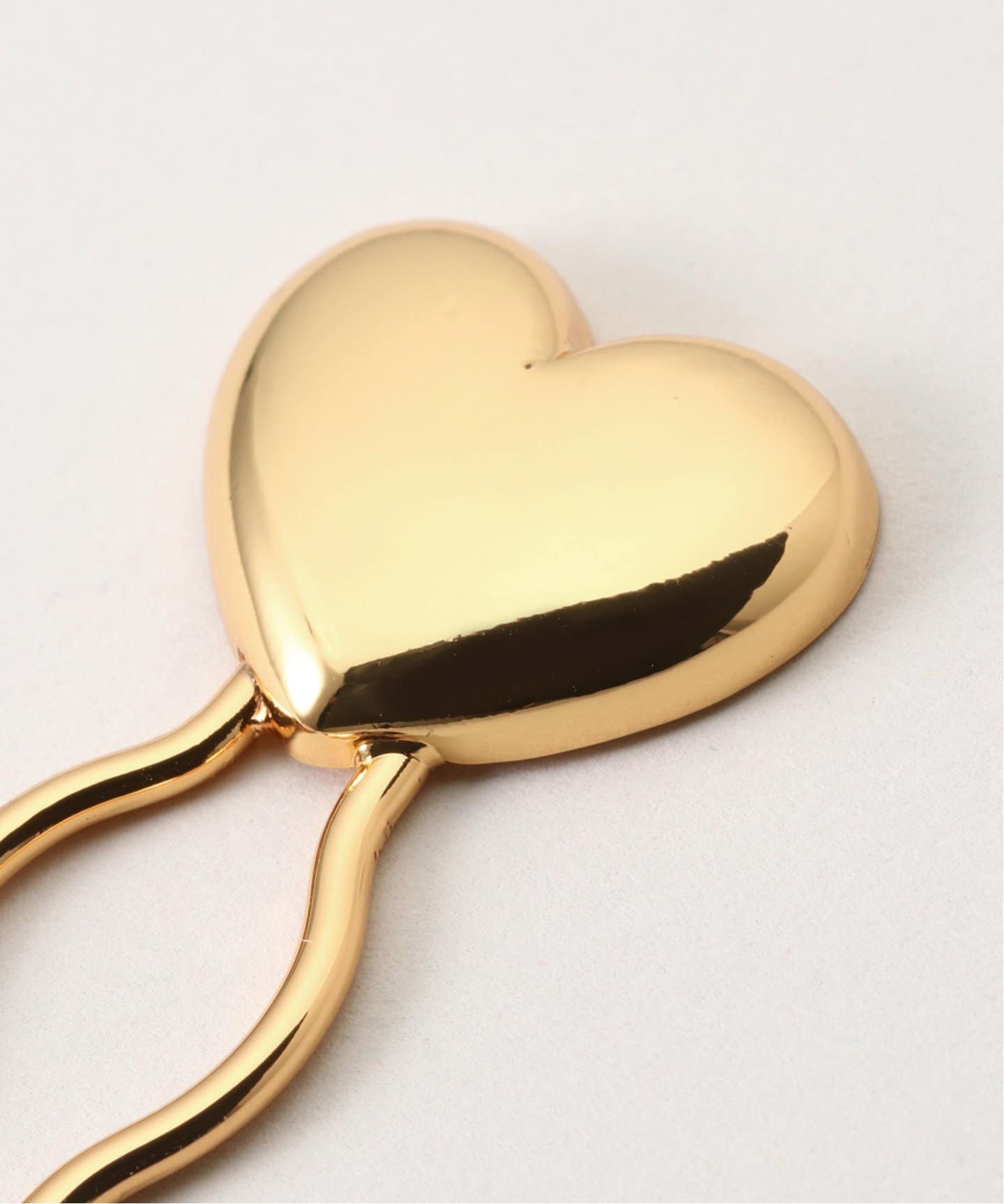 TIMELESS PEARLY/タイムレスパーリー】Gold heart clip：ヘア
