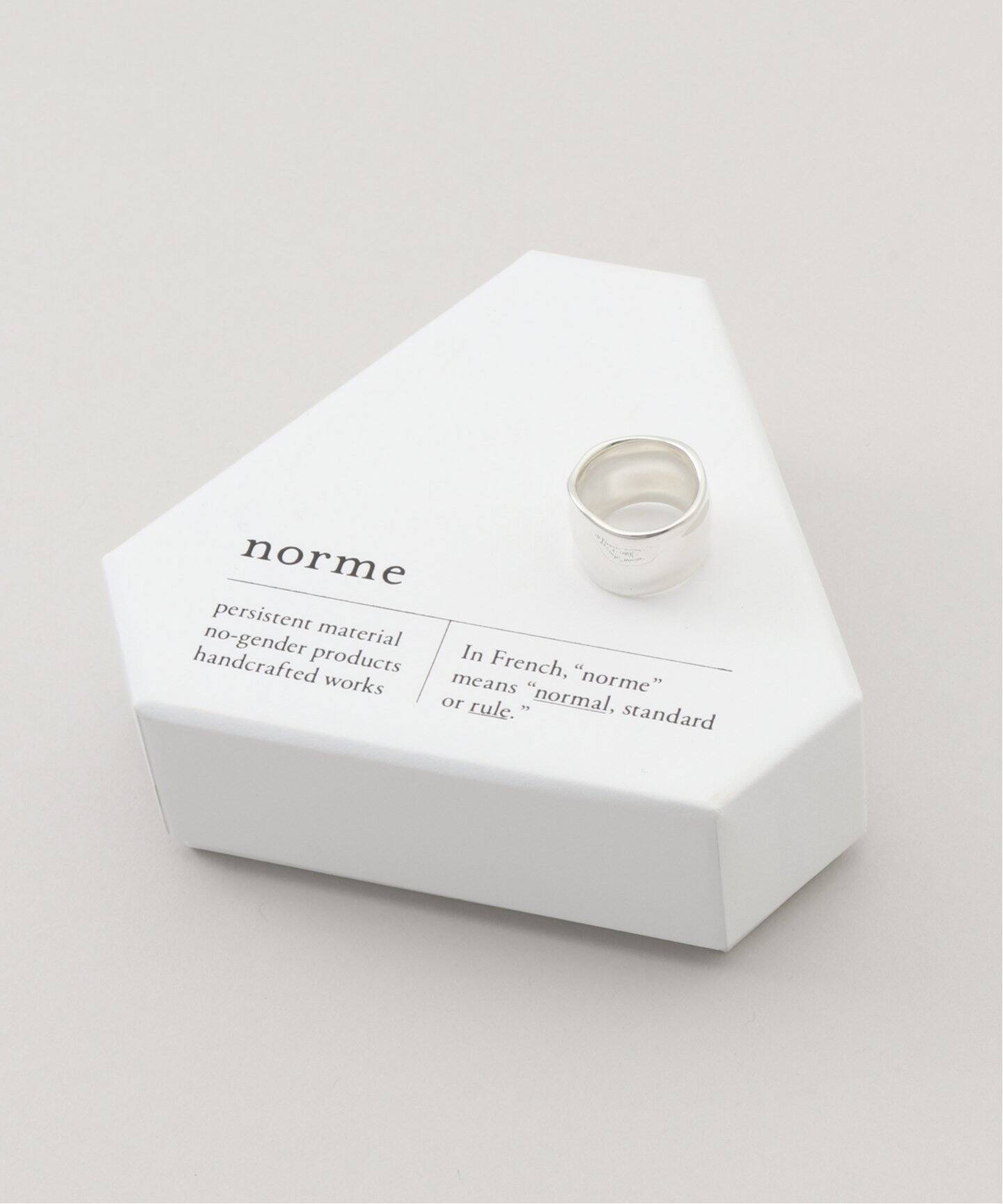 norme Dew/ノルム デュー】pinky ring：ピンキーリング（リング 