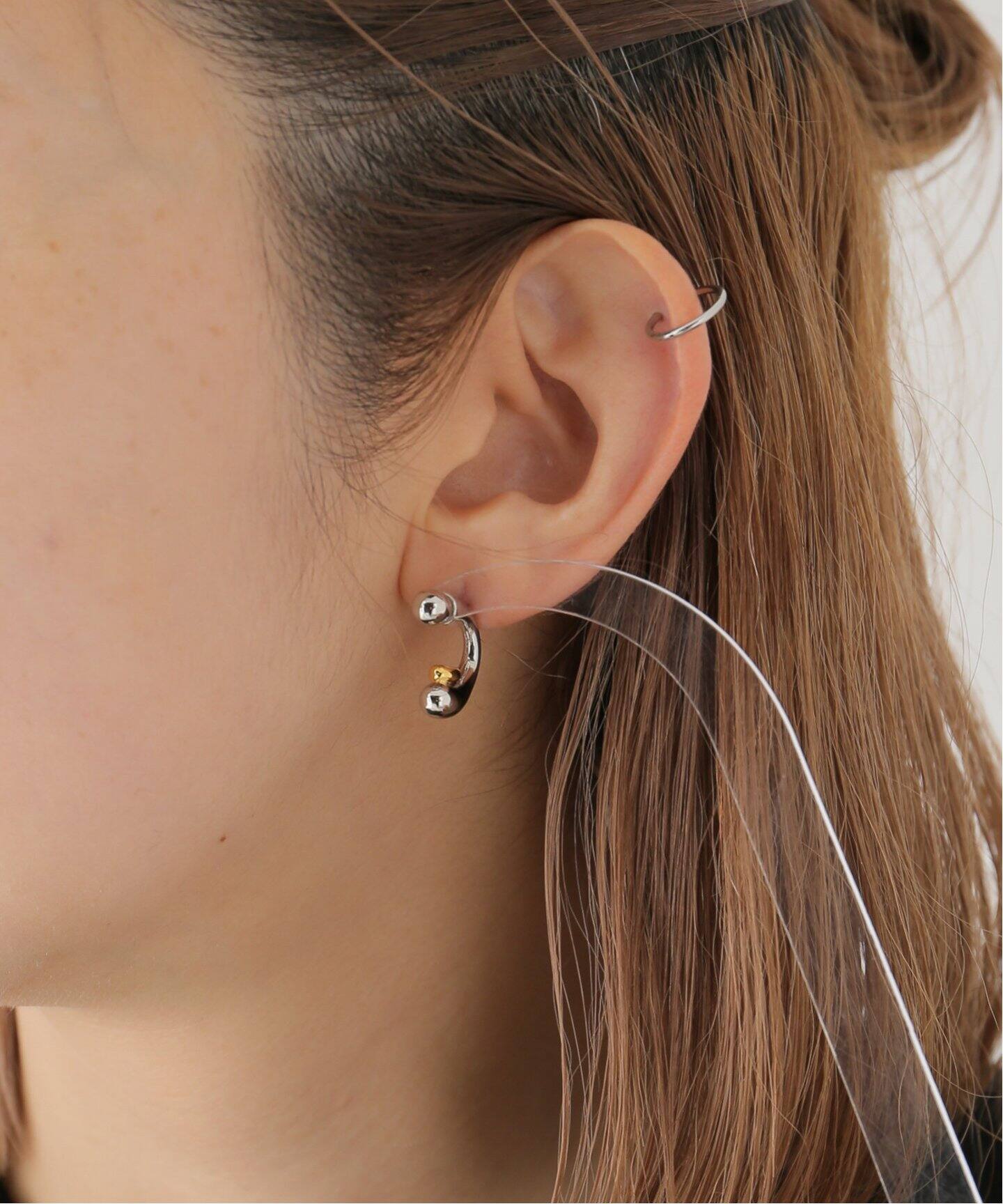 Soierie/ソワリー】KINETIC PARTS PIERCE（ピアス（両耳用 