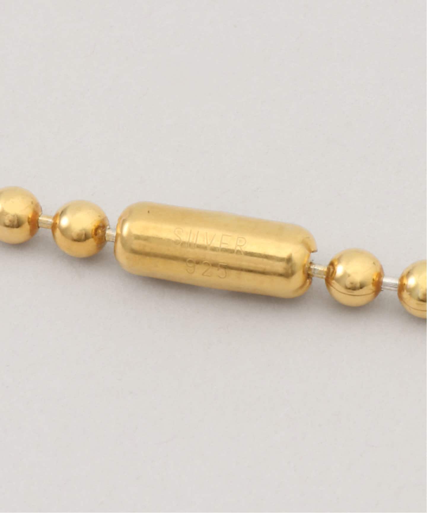 MAISON DPULSE//メゾンドパルス】NECKLACE DOG 65cm K24GP：ネックレス