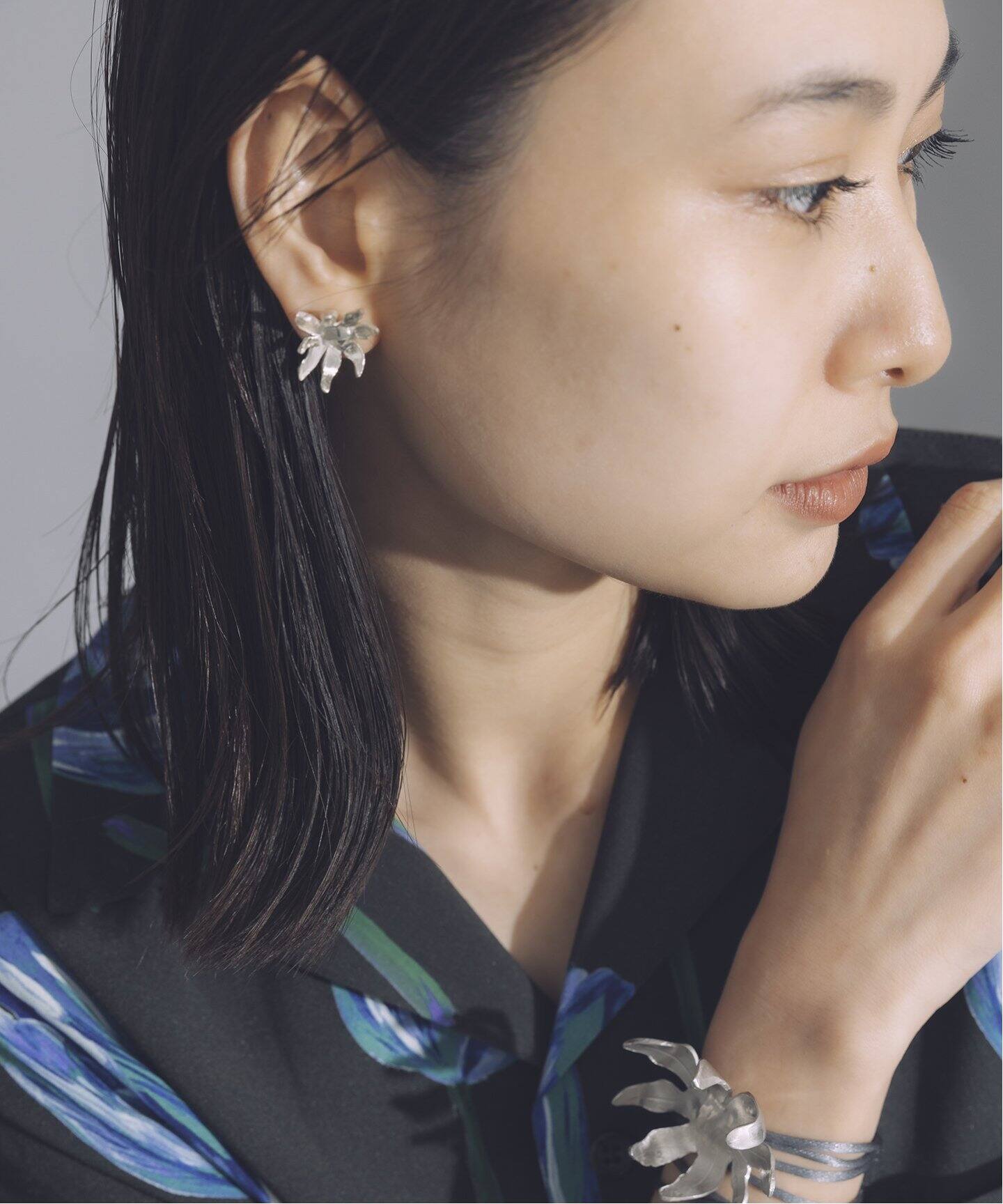 MAISON DPULSE×TOLIGHT】FLOWER*LEAF ピアス（ピアス（両耳用 