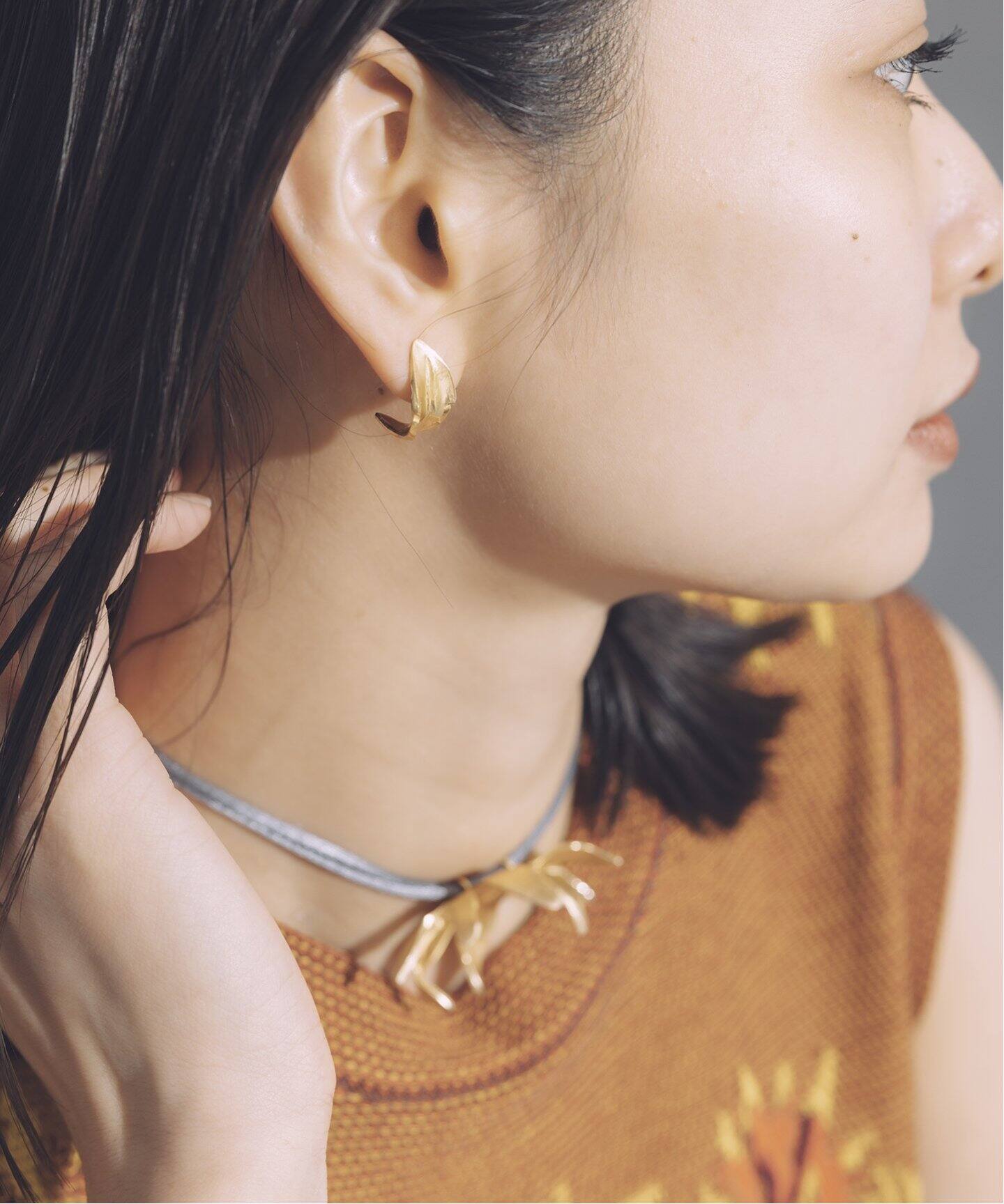 MAISON DPULSE×TOLIGHT】 FLOWER*LEAF ピアス（ピアス（両耳用 