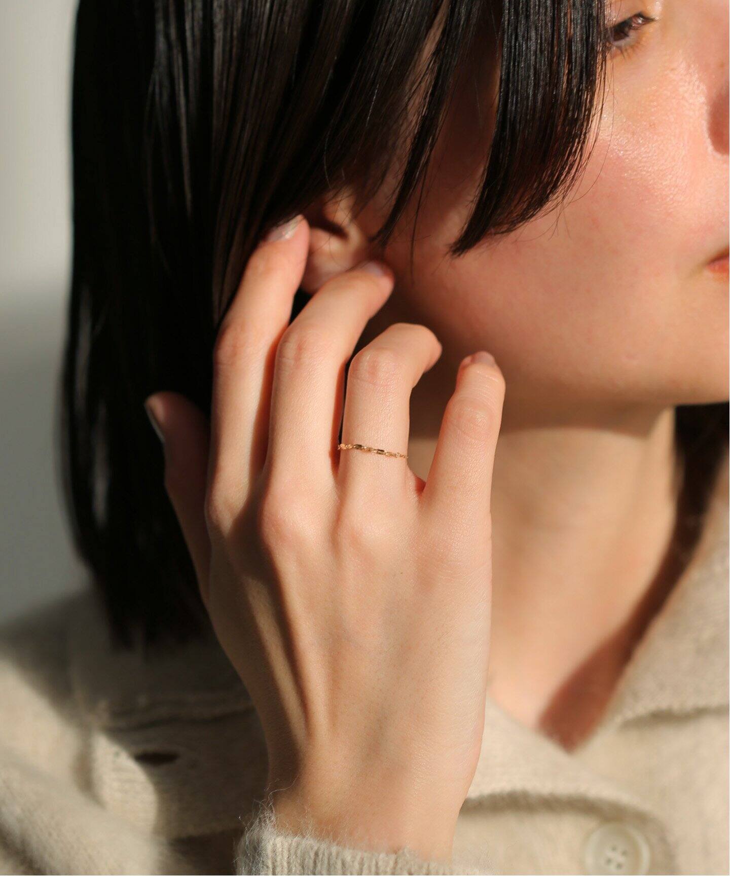 LES BONBON/ル ボンボン】 ADJUSTABLE SUNLIGHT RING BOB515（リング 