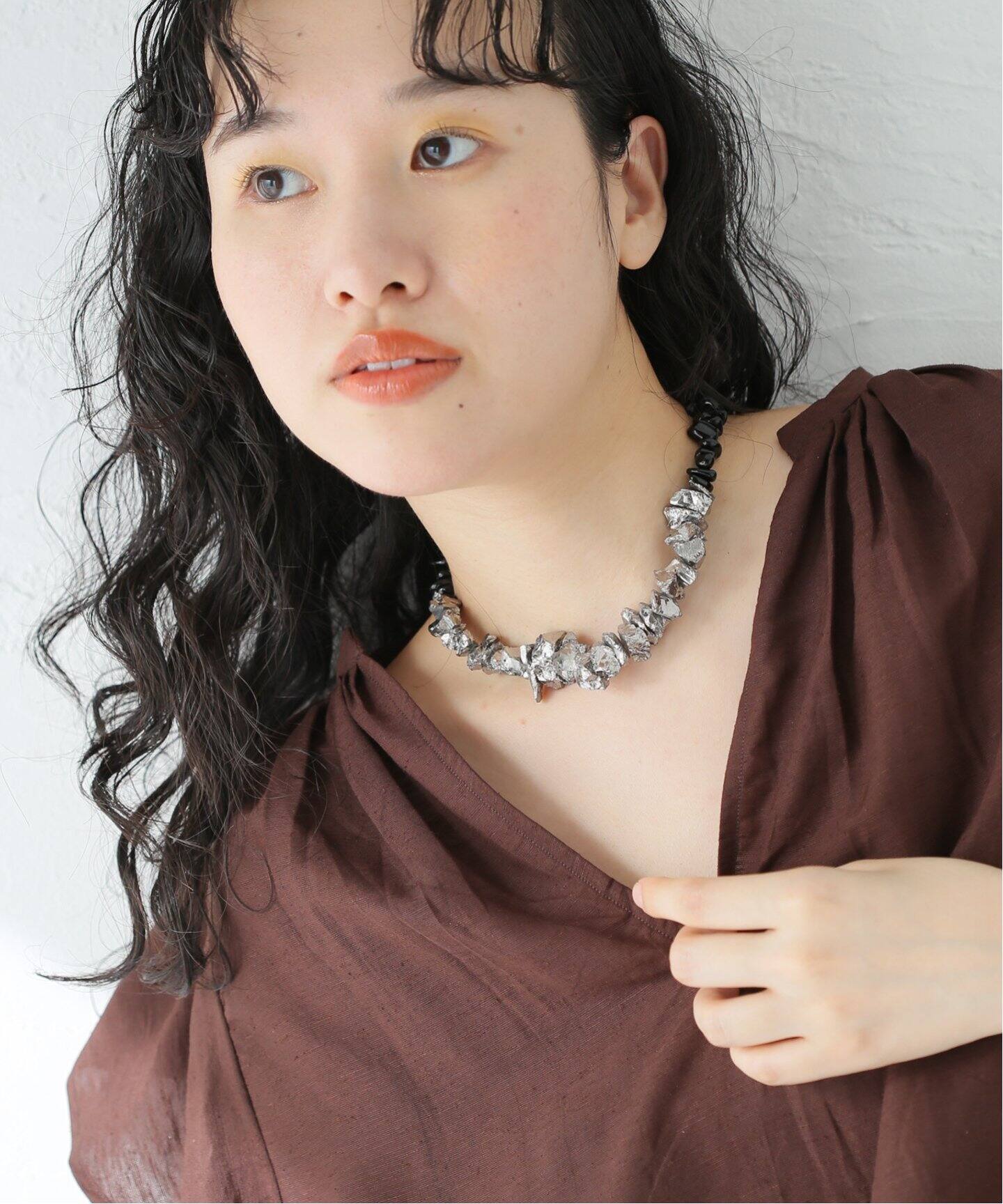 Y.A.Acc/ワイエーアク×JS】Onyx*HAKU N/L：ネックレス（ネックレス 