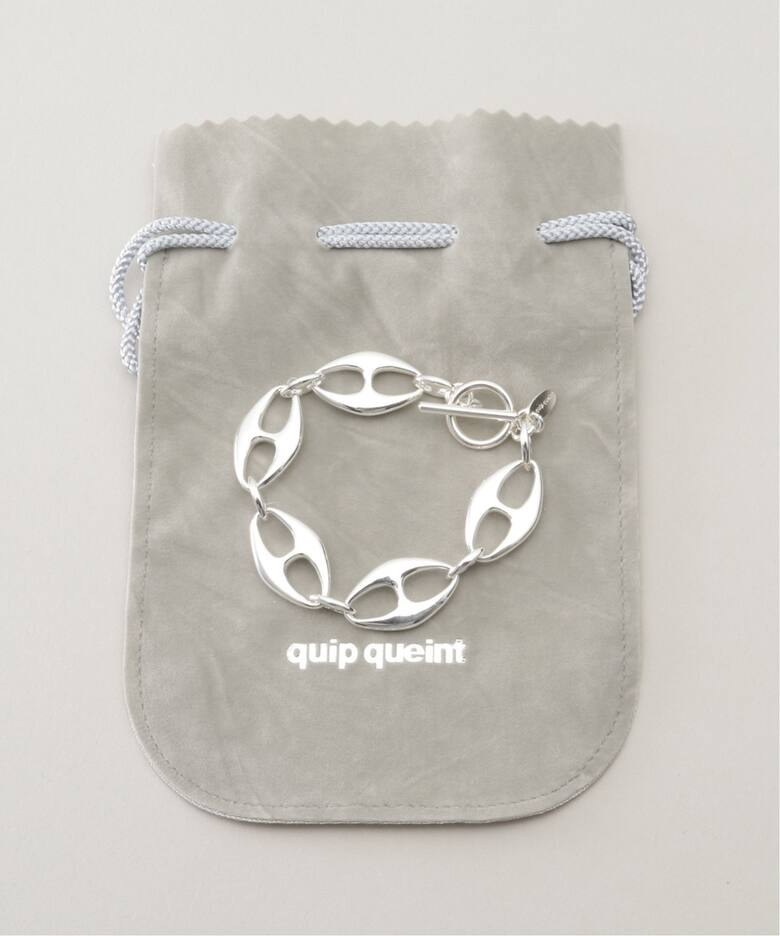 quip queint/クイップ クエイント】rhombus chain bracelet QU082 