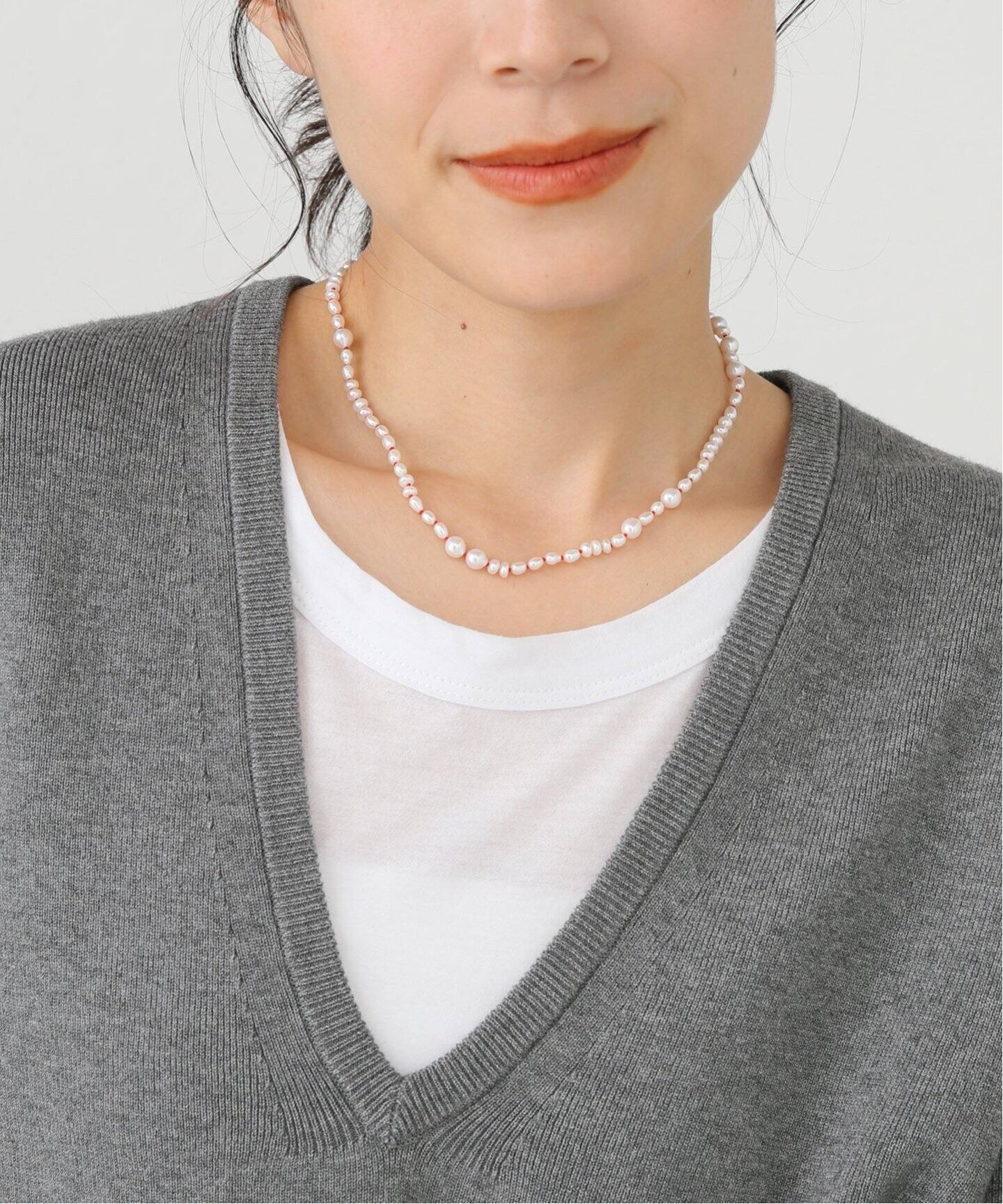 SOPHIE BUHAI/ソフィーブハイ】Mermaid Pearl Necklace Red FW24-N05  