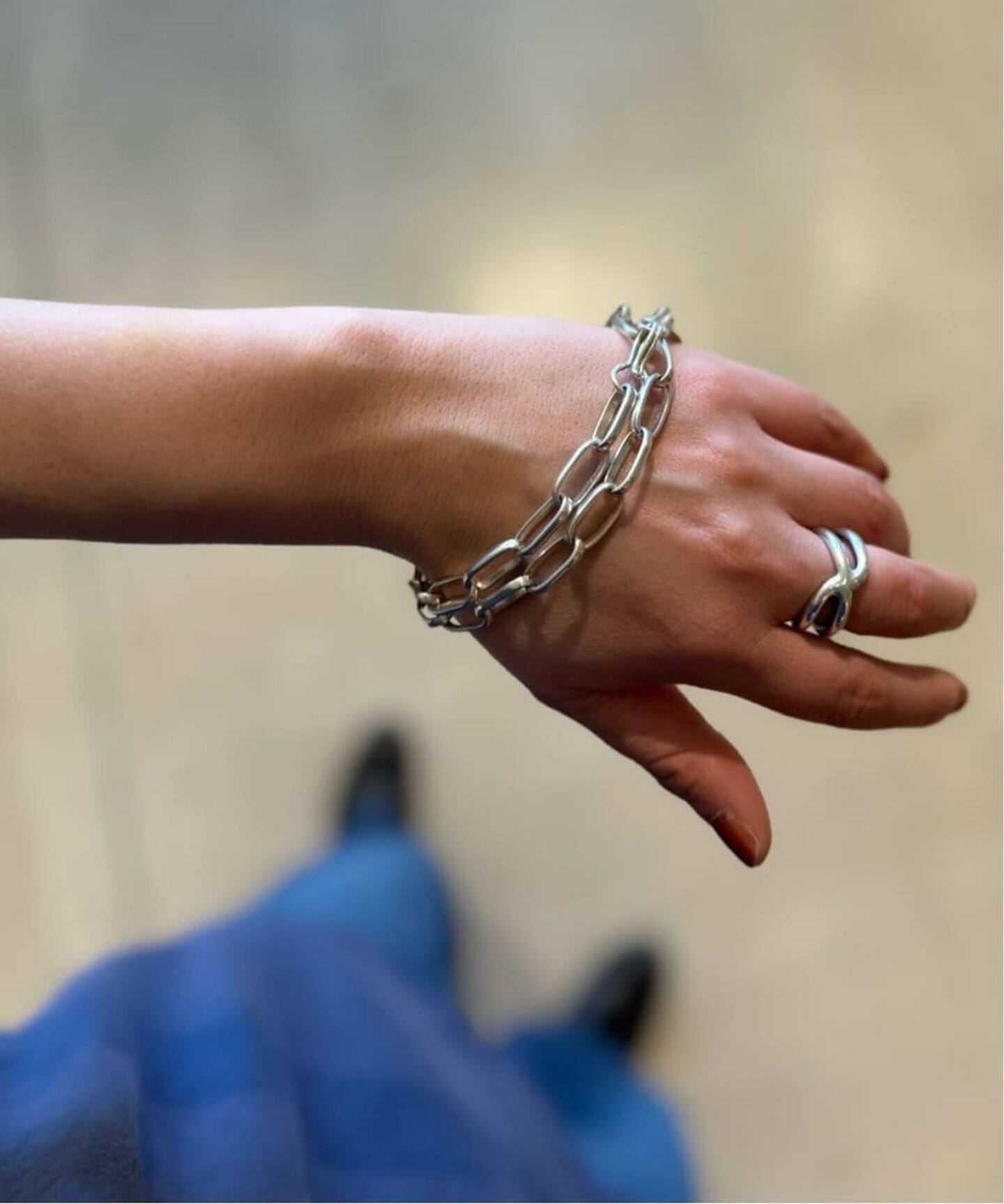 ERICKA NICOLAS BEGAY 】LOOP CHAIN 45CM（ネックレス）｜journal  