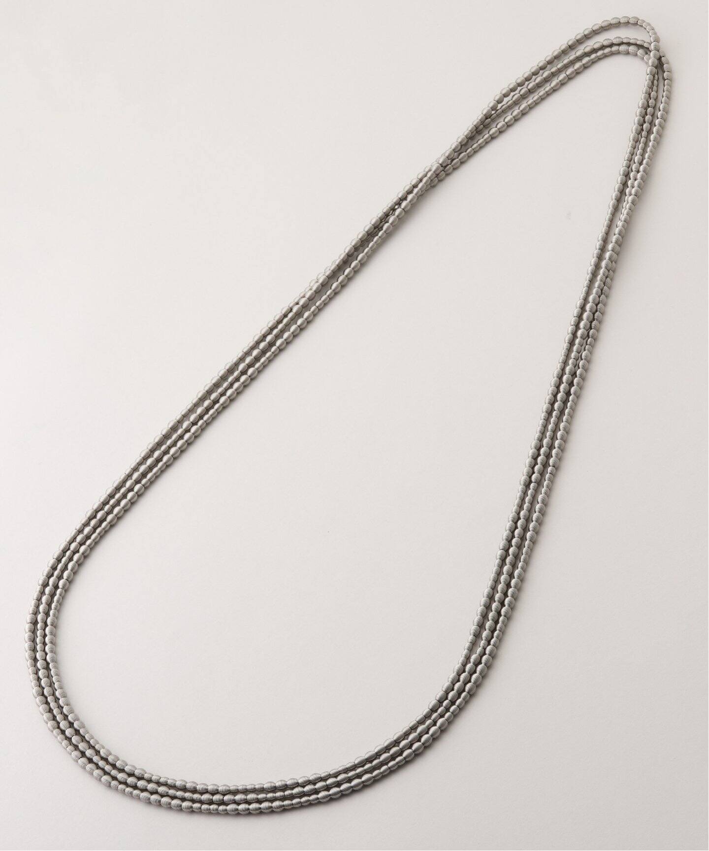 LA MOLLLA / ラ モーラ】LONG NECKLACE-CHAPELET LONG：ネックレス  
