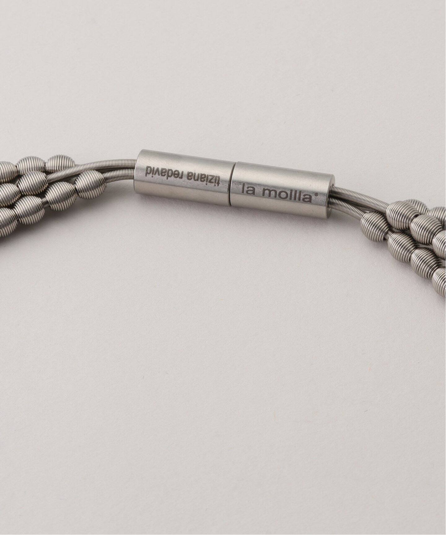 LA MOLLLA / ラ モーラ】LONG NECKLACE-CHAPELET SHORT：ネックレス  