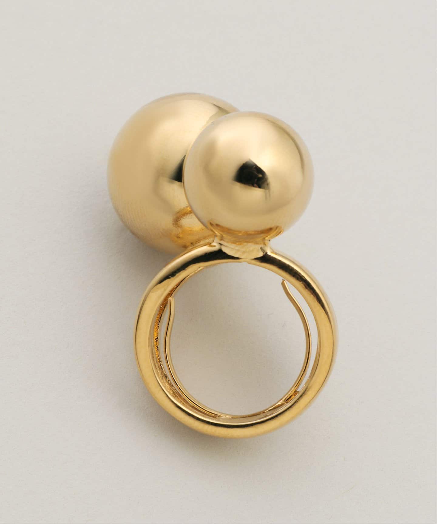 Kenneth Jay Lane/ケネス ジェイ レーン】 ball adjustable ring