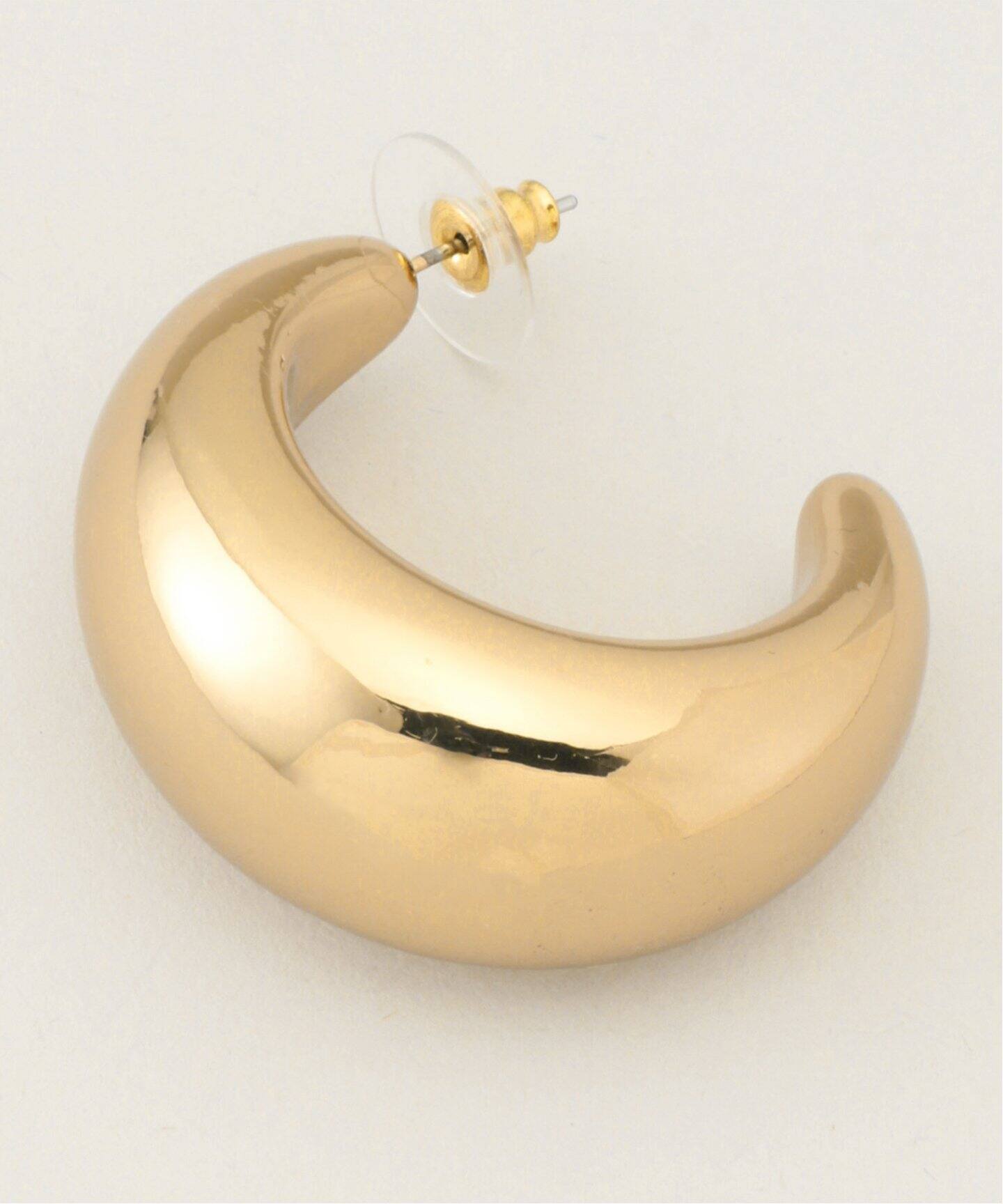 Kenneth Jay Lane/ケネス ジェイ レーン】 shape post hoop earring 