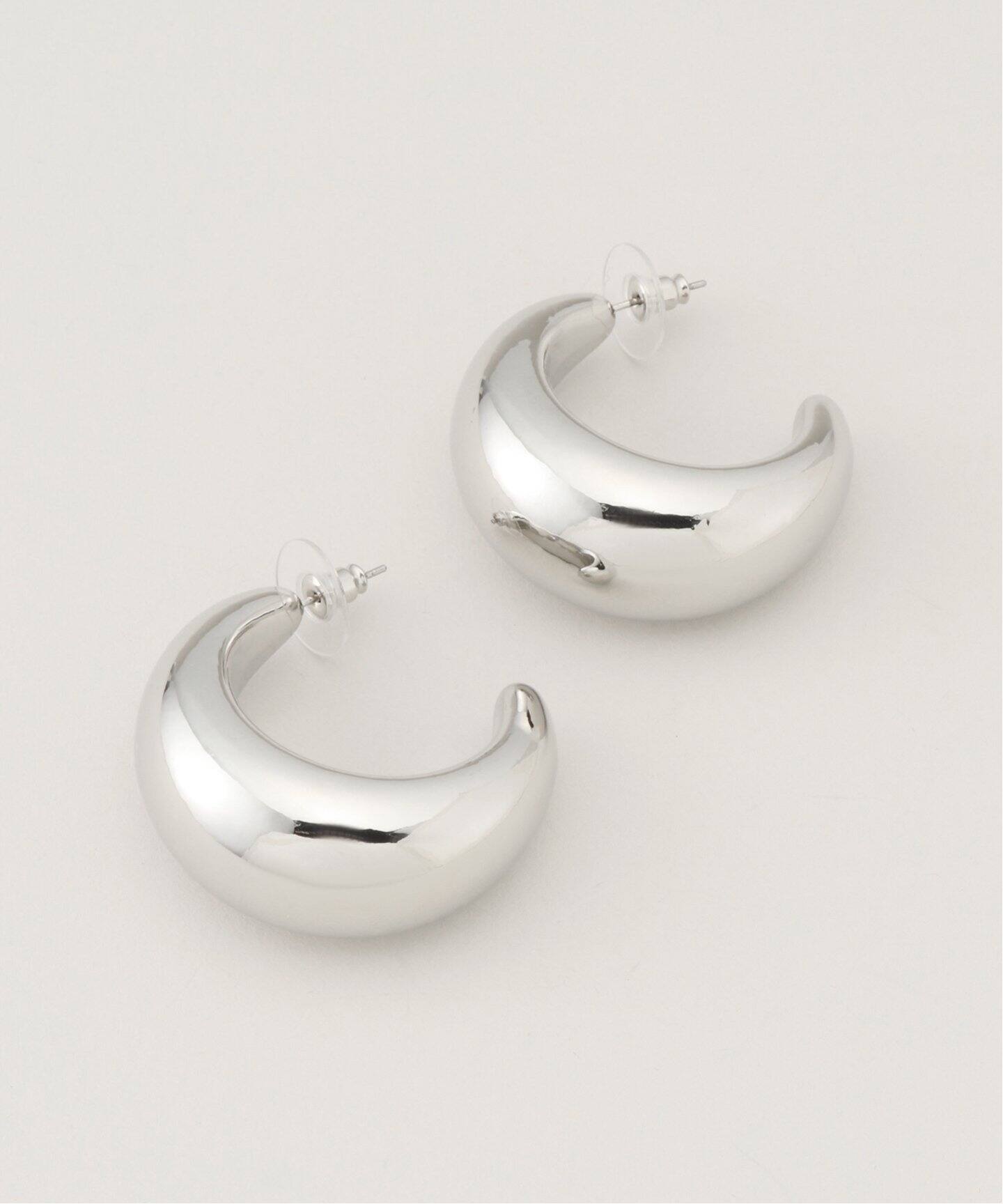Kenneth Jay Lane/ケネス ジェイ レーン】 shape post hoop earring 