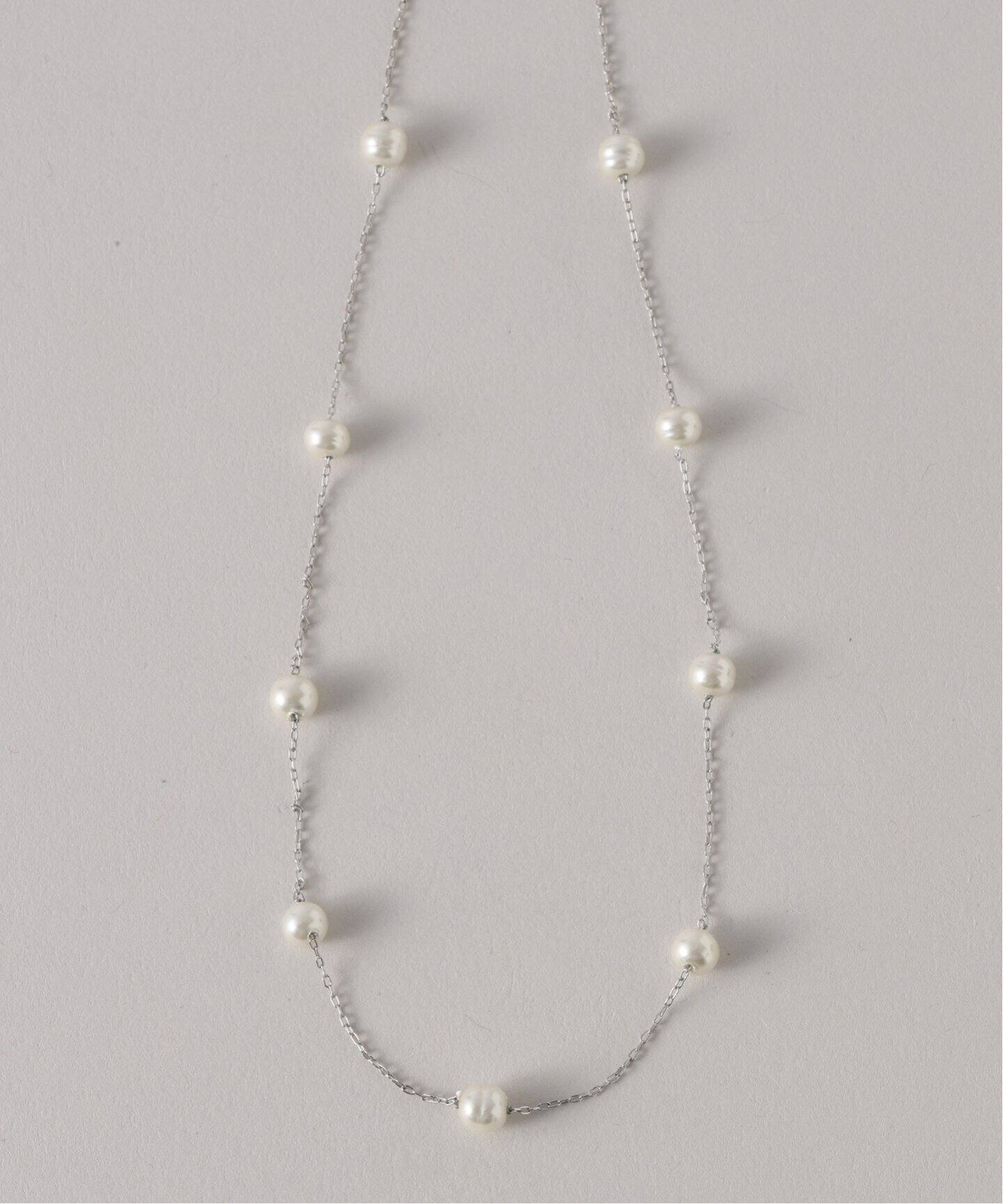 RELUME ガラスパールxチェーンネックレス（ネックレス）｜JOURNAL  