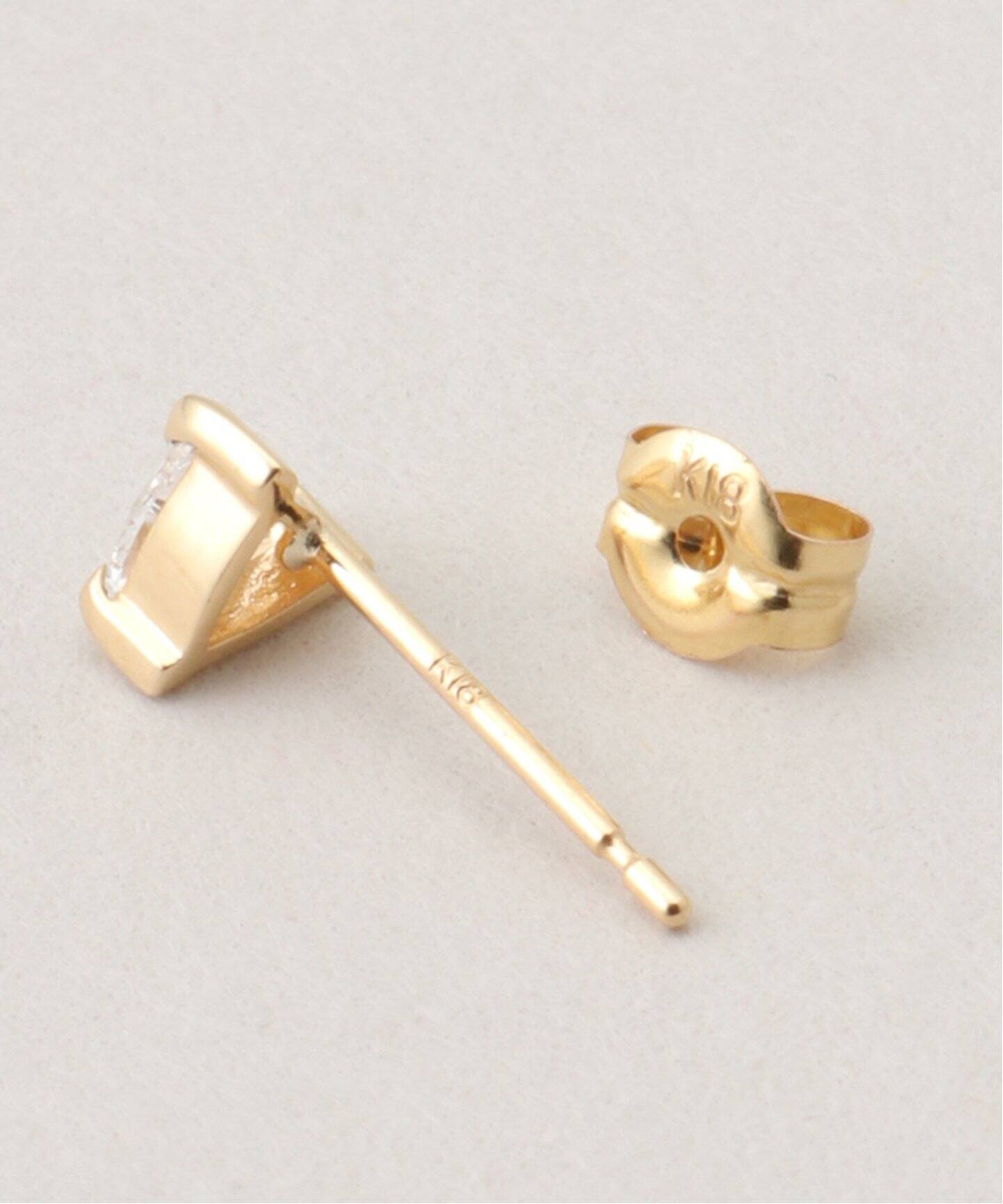 ラアイナ Laaina パール ダイヤ シングルピアス