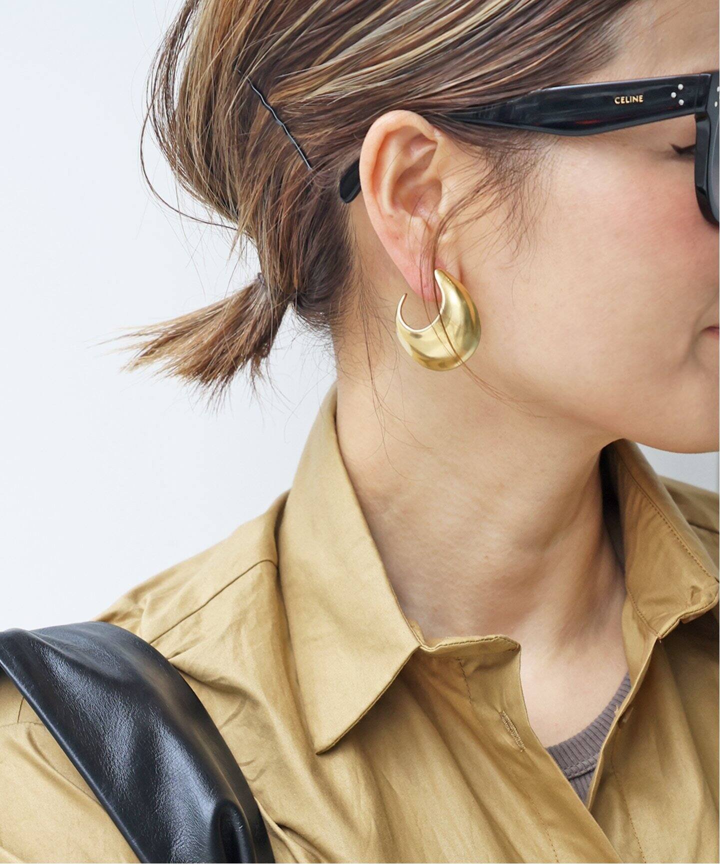 BY PARIAH/バイ パーリア】 THE SABINE HOOPS M（ピアス（両耳用  