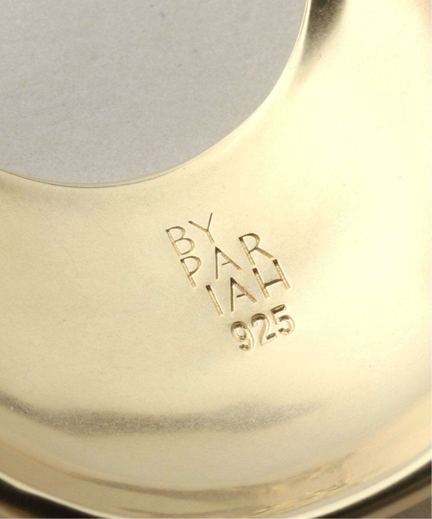 BY PARIAH/バイ パーリア】 THE SABINE HOOPS M（ピアス（両耳用  