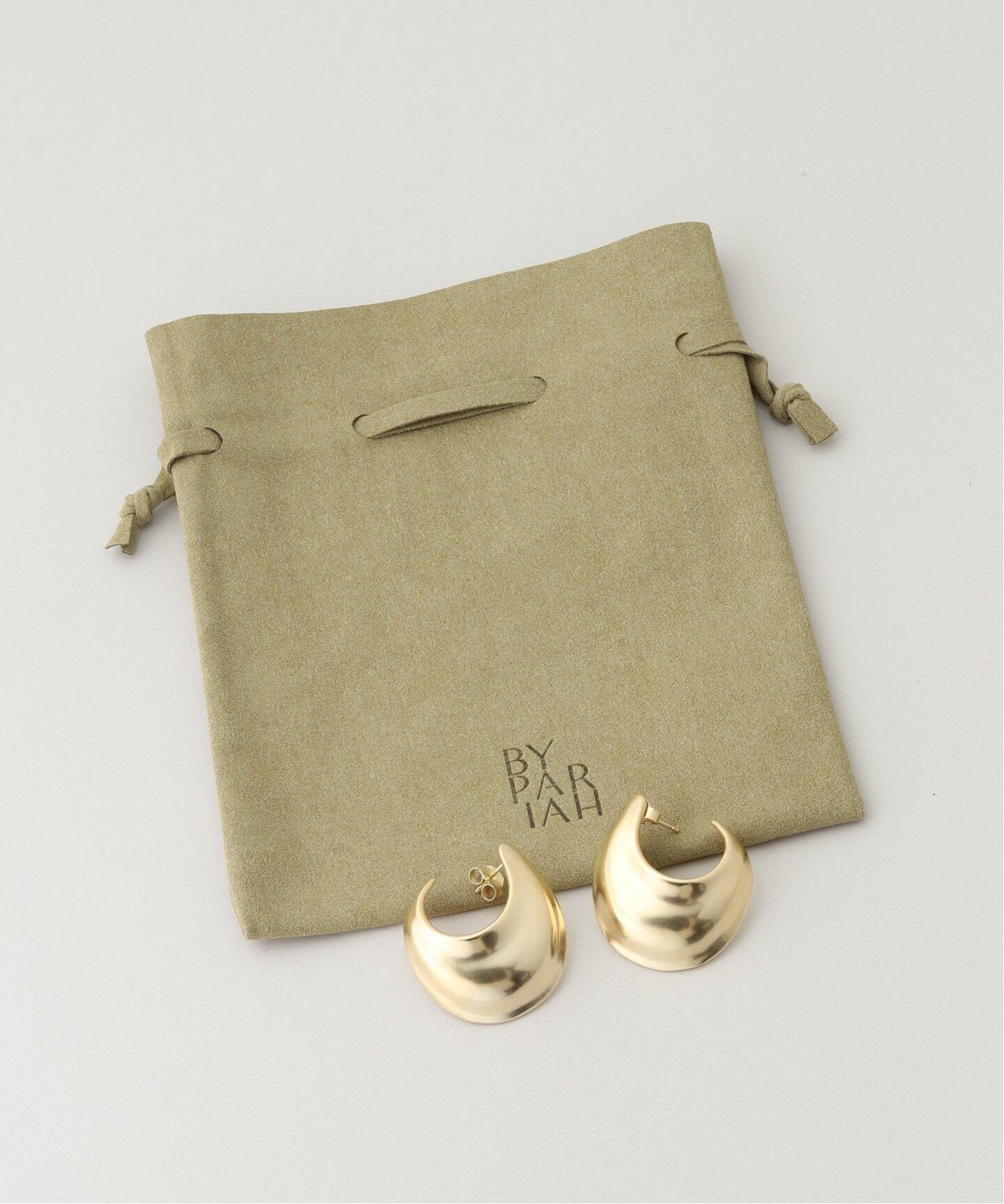 BY PARIAH/バイ パーリア】 THE SABINE HOOPS M（ピアス（両耳用  