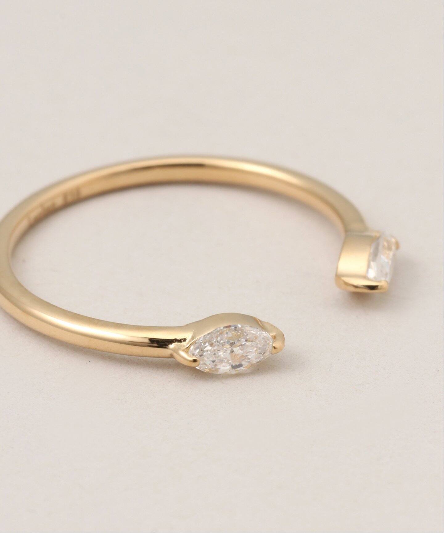 追加【Laaina/ラアイナ】EMBELLISHED DIAMOND RING 4.5（リング 