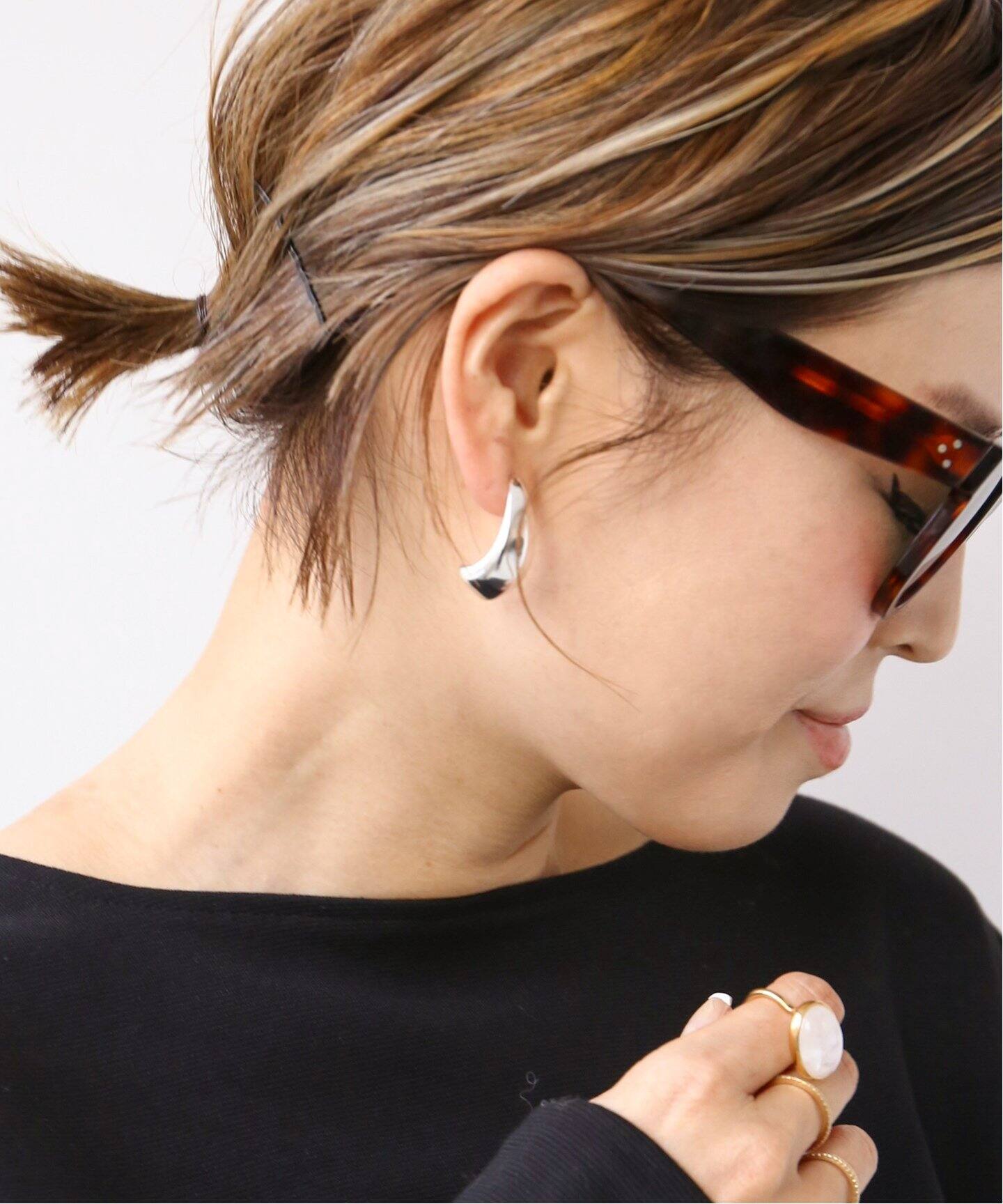 CELERI/セルリ】DROP ピアス（両耳）（ピアス（両耳用））｜Deuxieme 