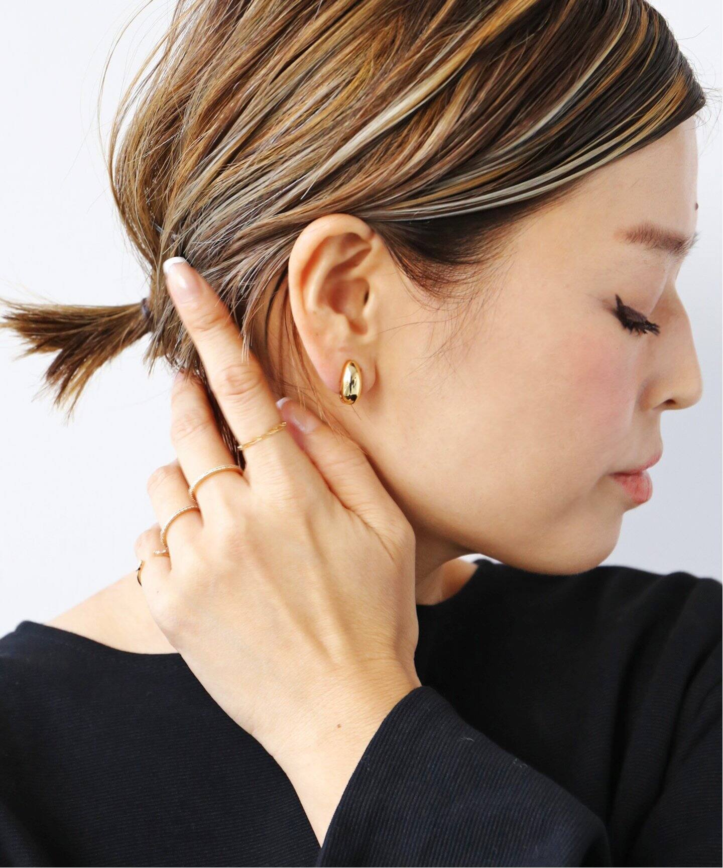 CELERI/セルリ】DOME ピアス（ピアス（両耳用））｜Deuxieme Classe 