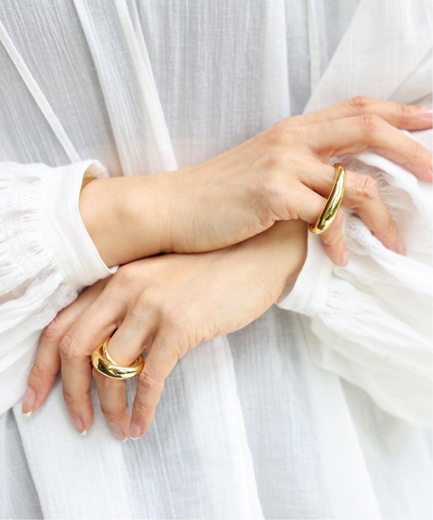 LAVER/ラバー】DOUBLE RING GOLD（リング）｜Deuxieme Classe  