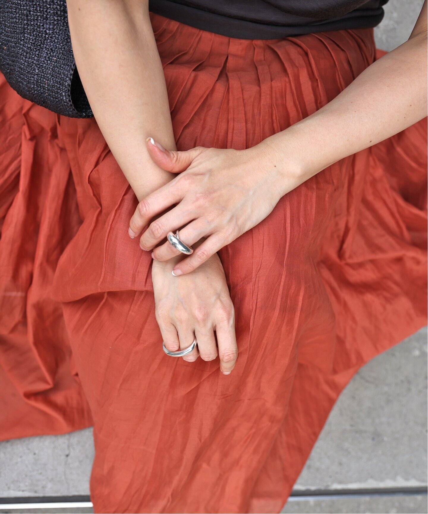 LAVER/ラバー】 2 FINGER RING SILVER（リング）｜Deuxieme Classe 