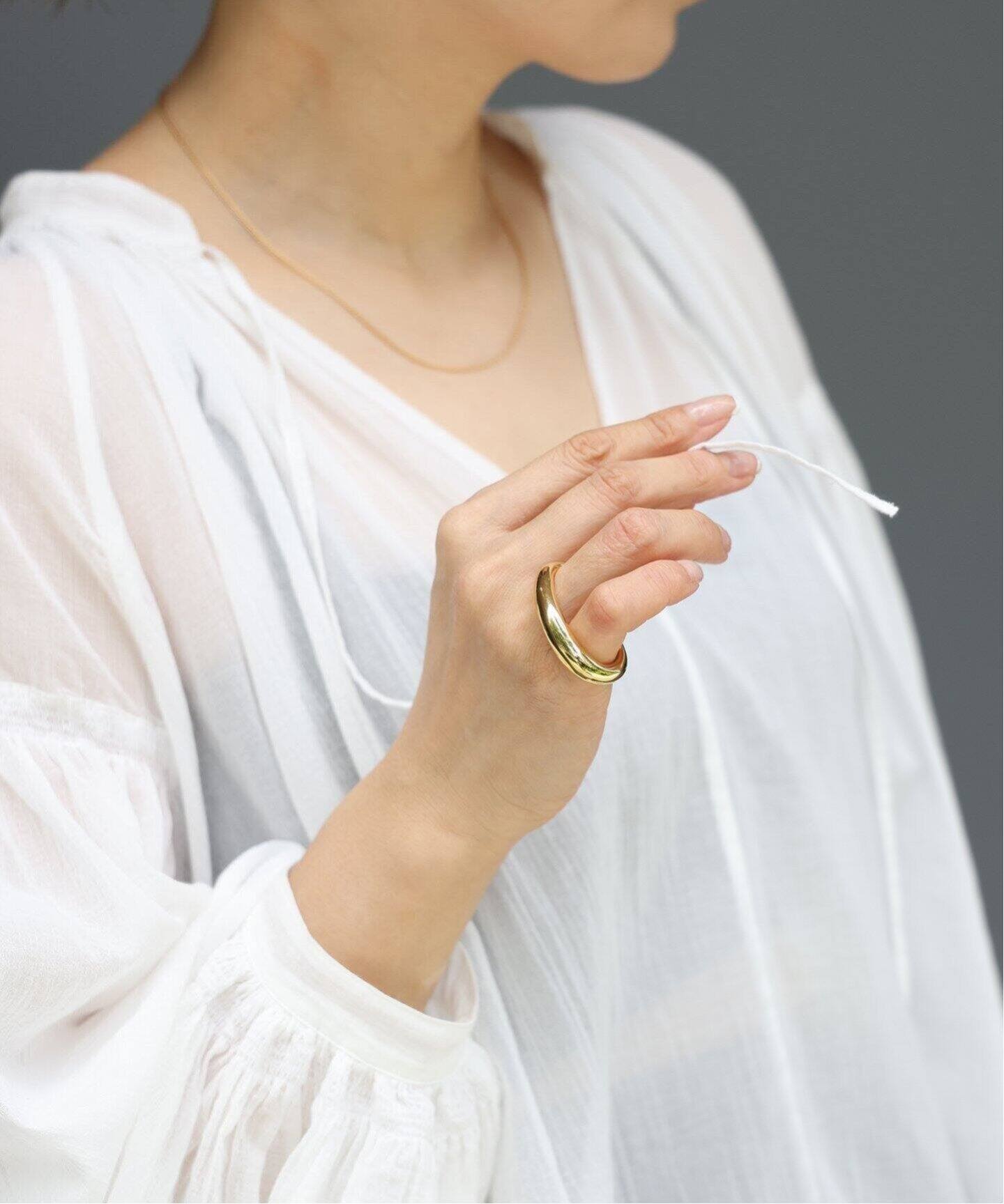 LAVER/ラバー】 2 FINGER RING GOLD（リング）｜Deuxieme Classe  