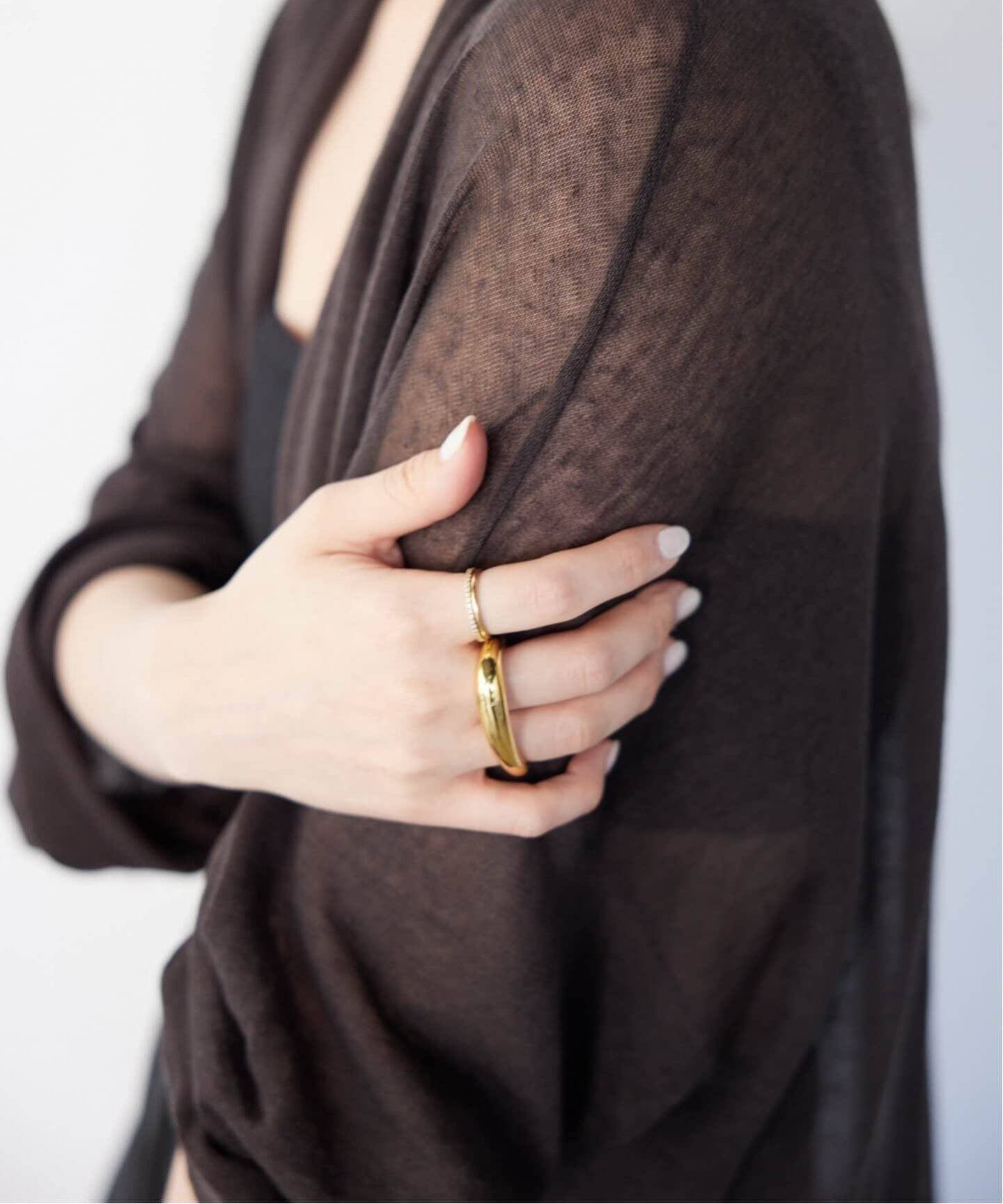 LAVER/ラバー】 2 FINGER RING GOLD（リング）｜Deuxieme Classe  