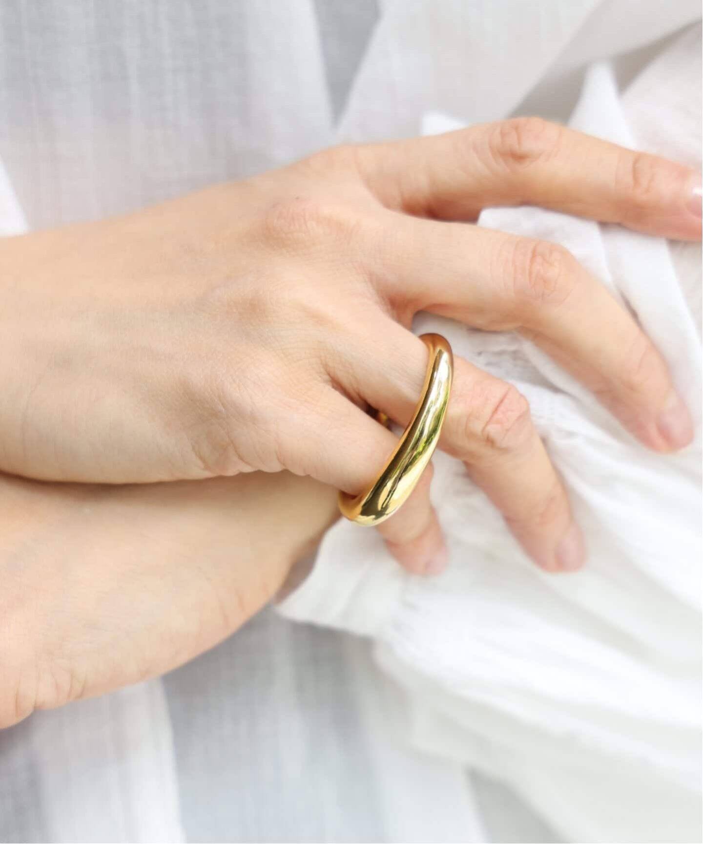 LAVER/ラバー】 2 FINGER RING GOLD（リング）｜Deuxieme Classe  