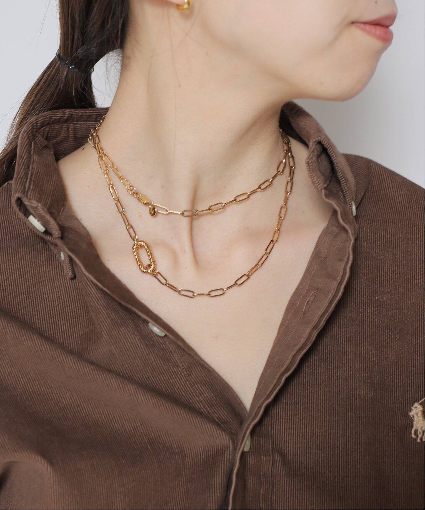 LUJ PARIS/ルジェ パリ】COLLIER SAUTOIR PRUNE ネックレス 