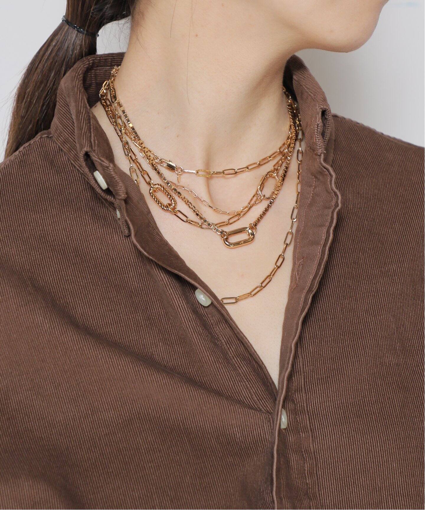 LUJ PARIS/ルジェ パリ】COLLIER RAS DE COU INES ネックレス 