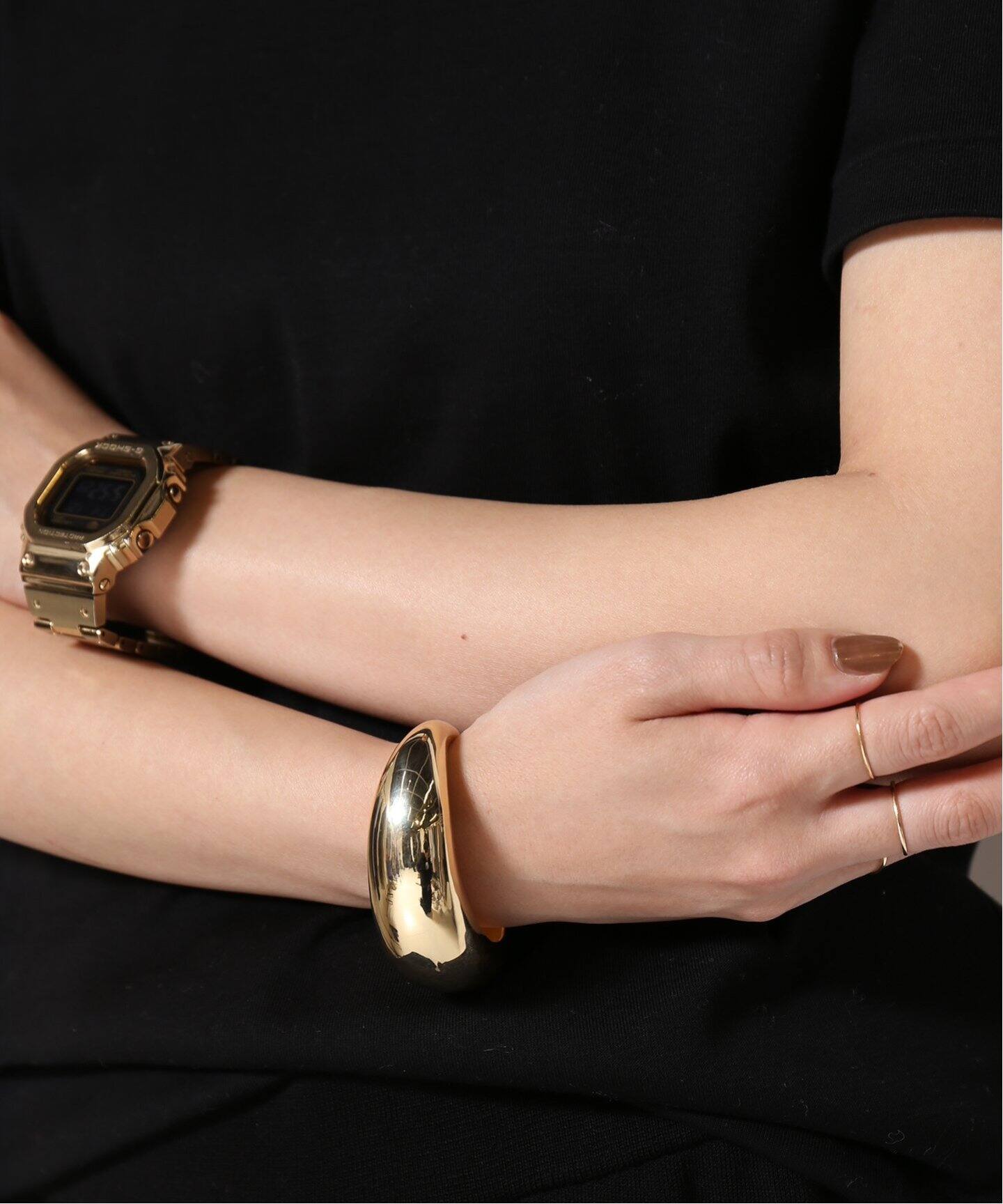 MISHO/ミショー】SIRENA CUFF（GOLD）（ブレスレット・バングル 