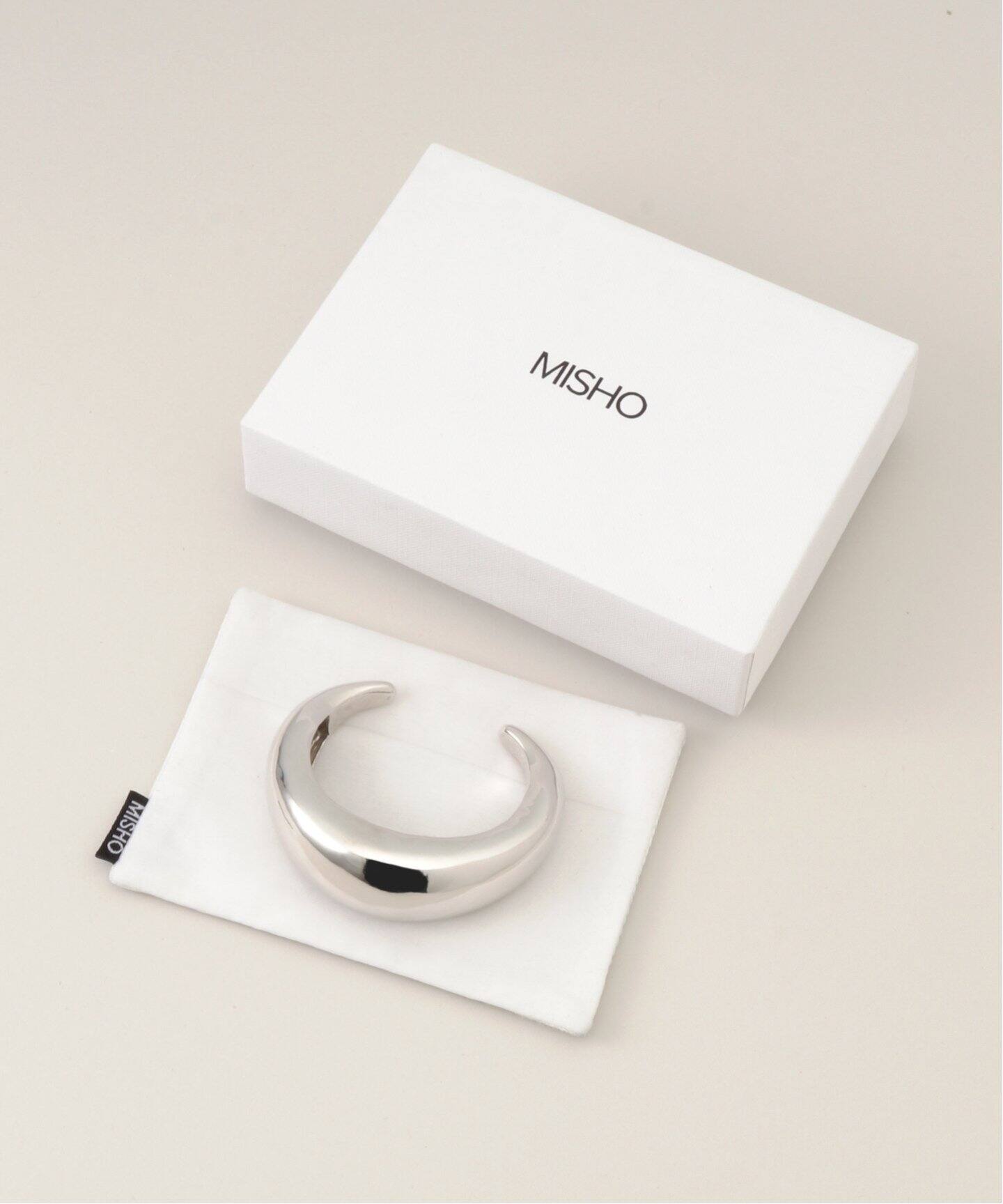 MISHO/ミショー】SIRENA CUFF（SILVER）（ブレスレット・バングル 