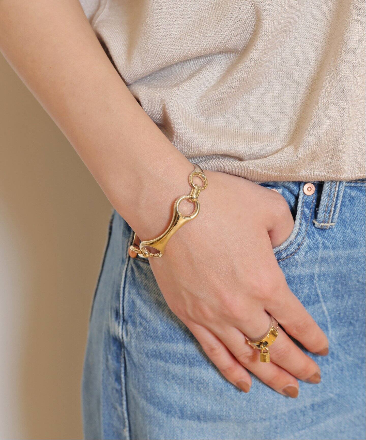 GABRIELA ARTIGAS/ガブリエラ アルティガス】 TRIPLE LINK BEAM CUFF  