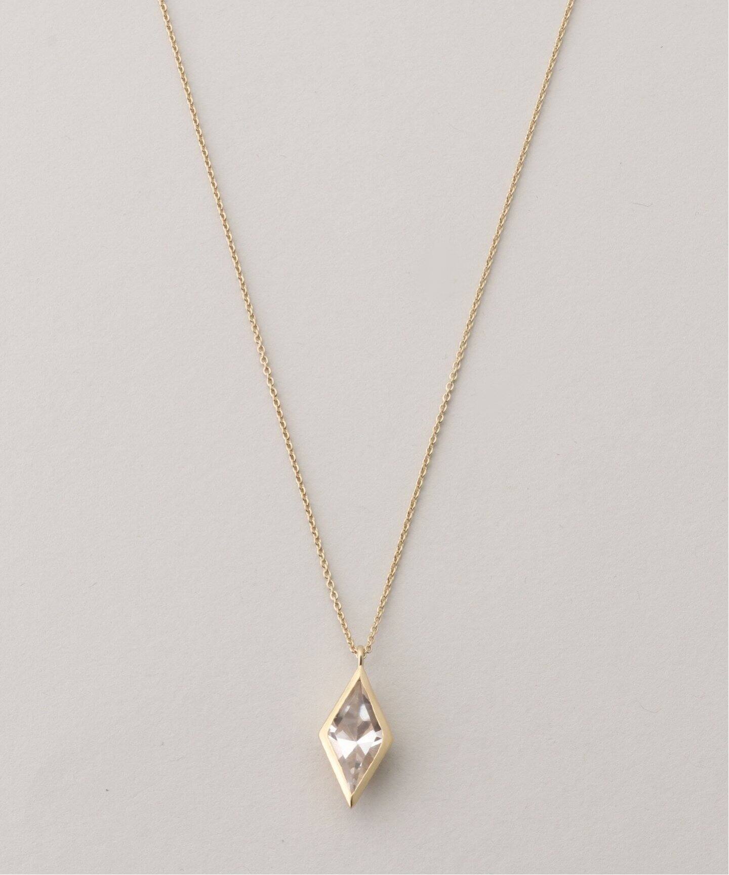 Otiumberg/オティウムバーグ】 KITE QUARTZ DROP ネックレス  