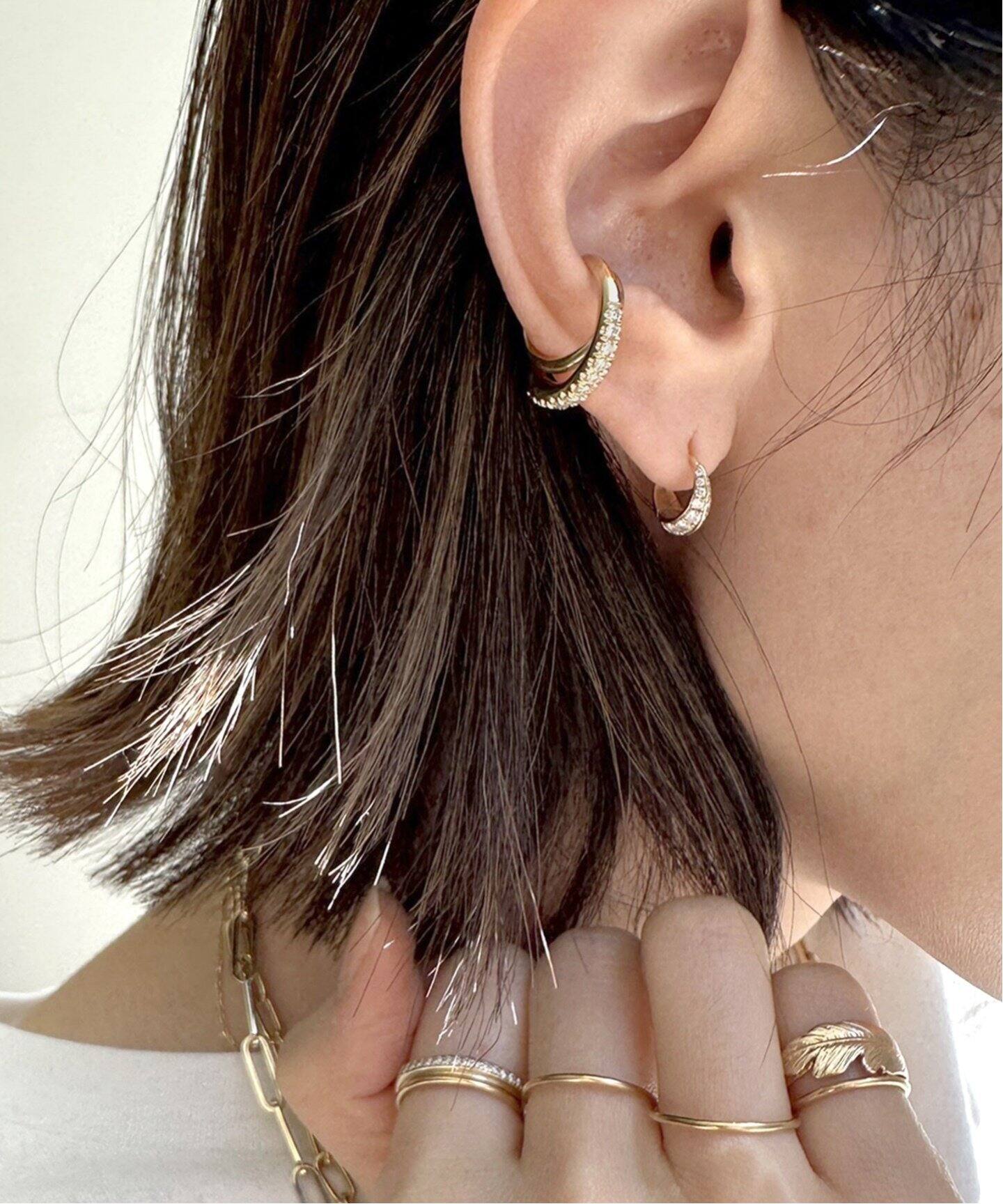 GABRIELA ARTIGAS/ガブリエラ アルティガス】 TWISTED EAR CUFF WITH  