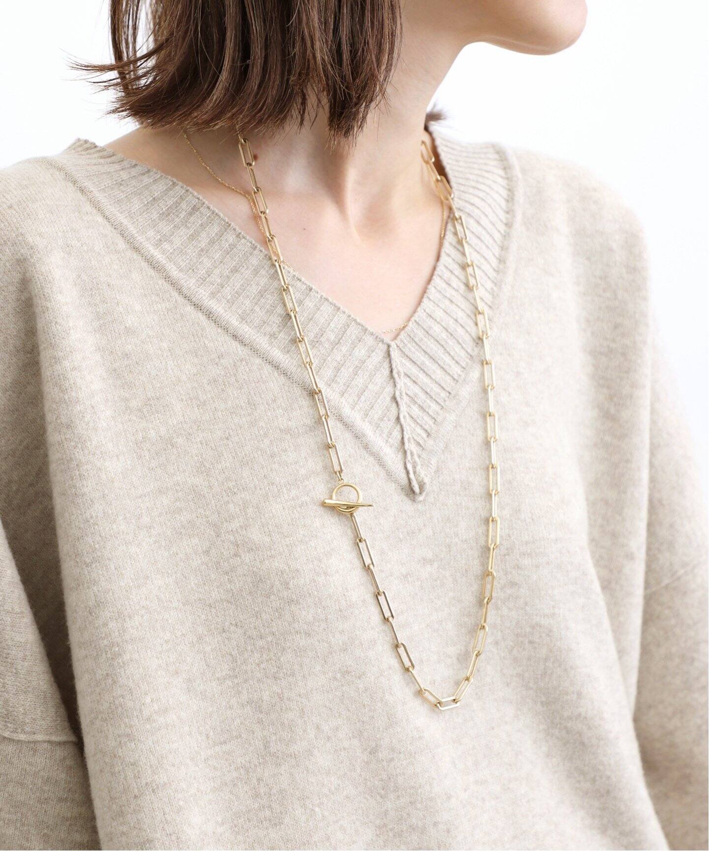 GABRIELA ARTIGAS/ガブリエラ アルティガス】 RECTANGULAR LINK CHAIN  