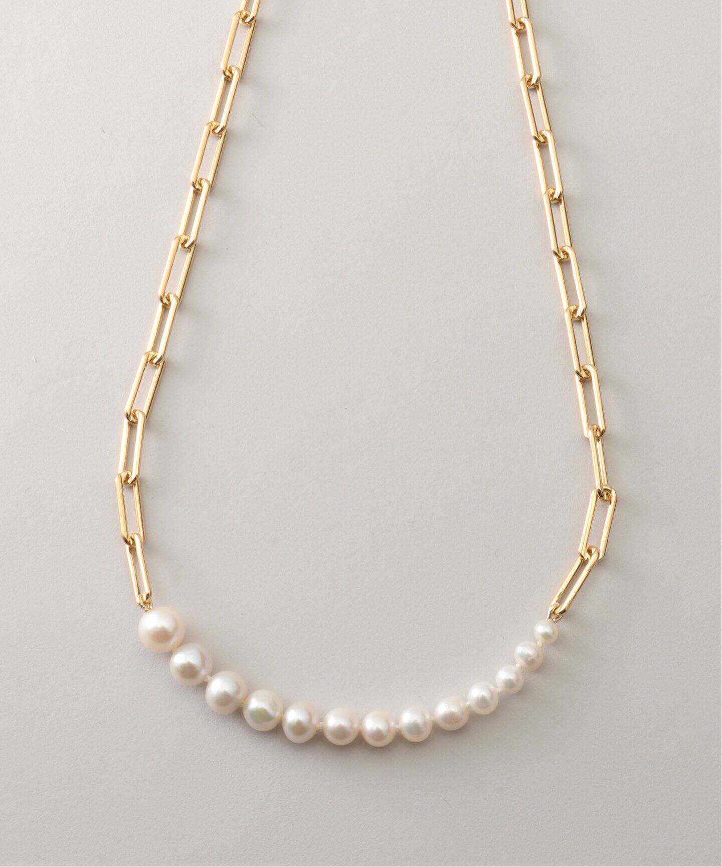 GABRIELA ARTIGAS/ガブリエラ アルティガス】 ASCENDING PEARL NECKLAC  