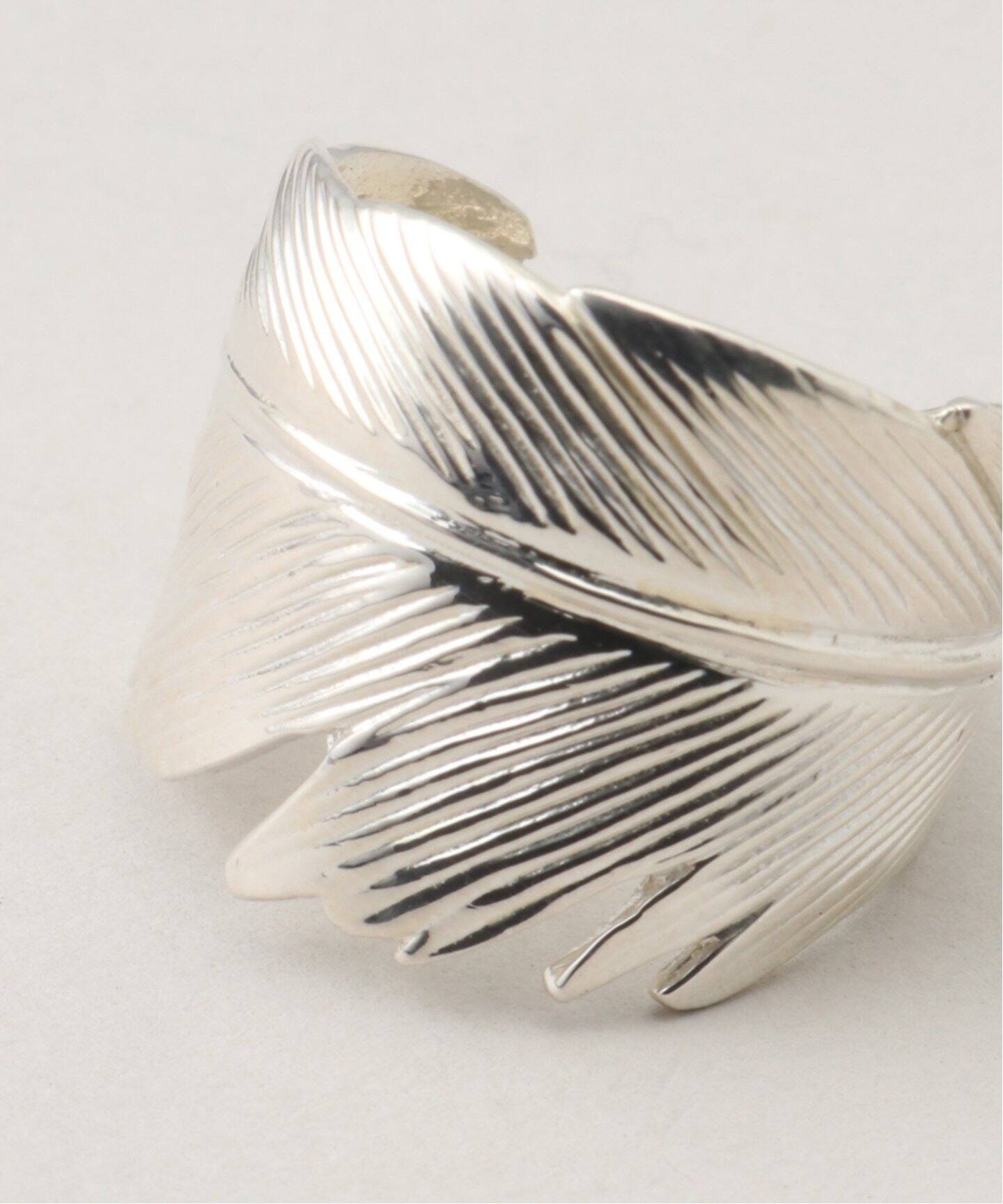 MANON/マノン】 feather ring（リング）｜L 