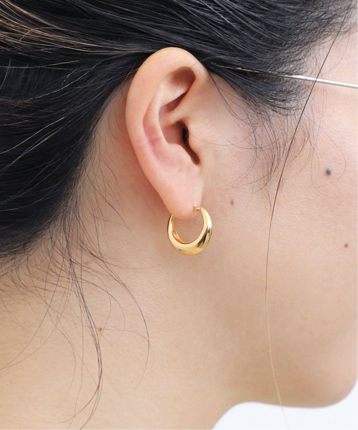 MARIHA/マリハ】 Mystic Orbs フープピアス（ピアス（両耳用））｜L  