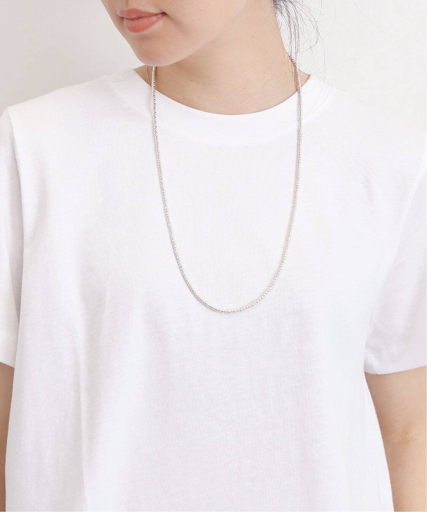 HARPO/アルポ】 COLLIER 27/3MM ROUND SAUCER（ネックレス）｜L 