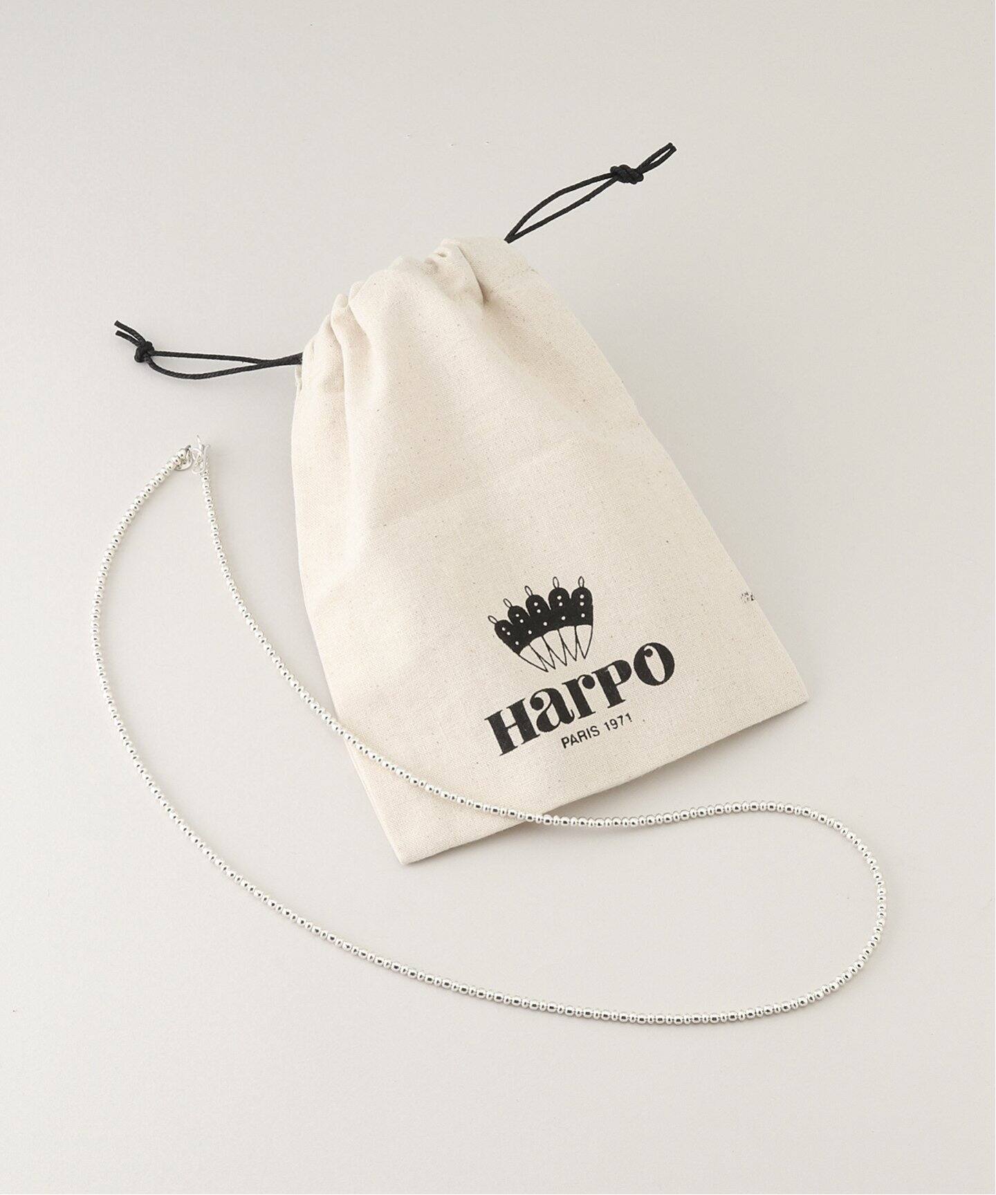 HARPO/アルポ】 COLLIER 27/3MM ROUND SAUCER（ネックレス）｜L 