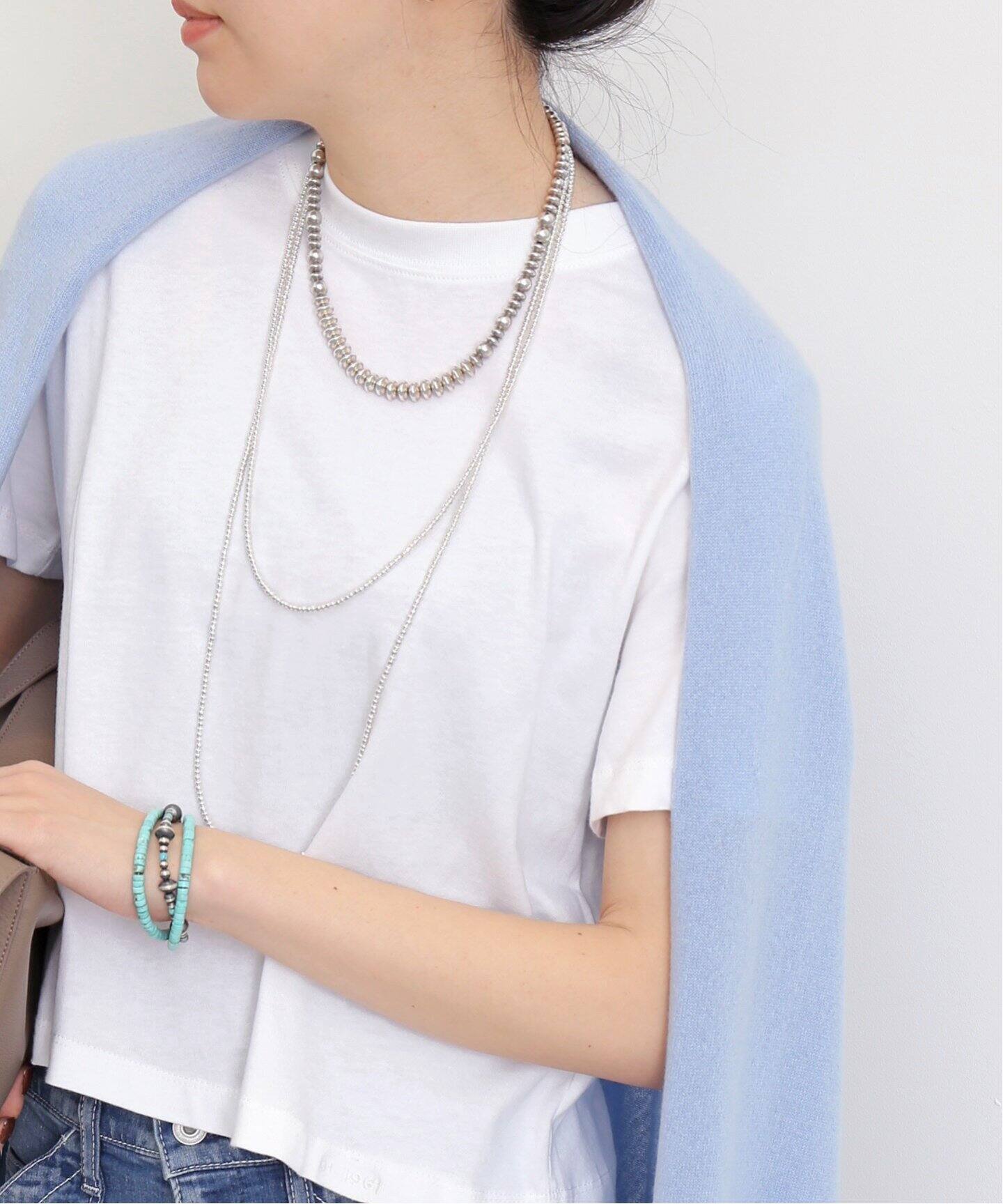 HARPO/アルポ】 COLLIER 27/3MM ROUND SAUCER（ネックレス）｜L 