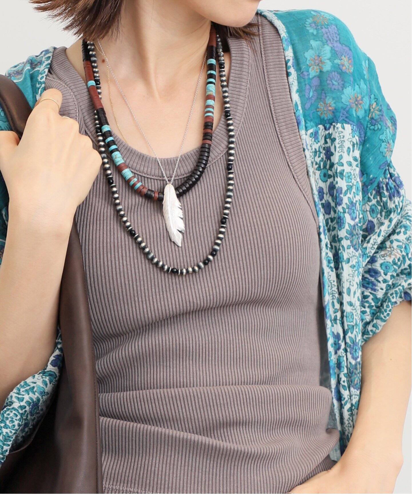 HARPO/アルポ】 Collier Boule Necklace N1（ネックレス）｜L  