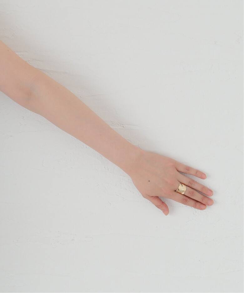 MANON/マノン】 feather ring（リング）｜L 