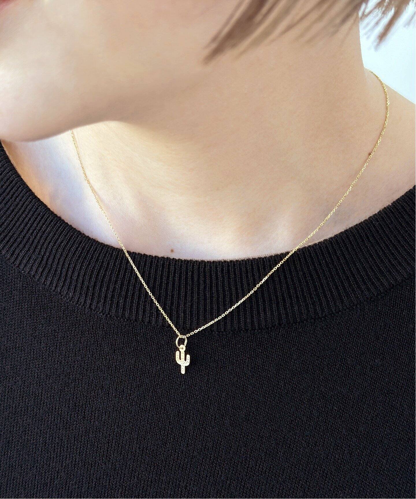 NEW TOP JEWELRY/ニュートップジュエリー】Cactus*skinny chain 